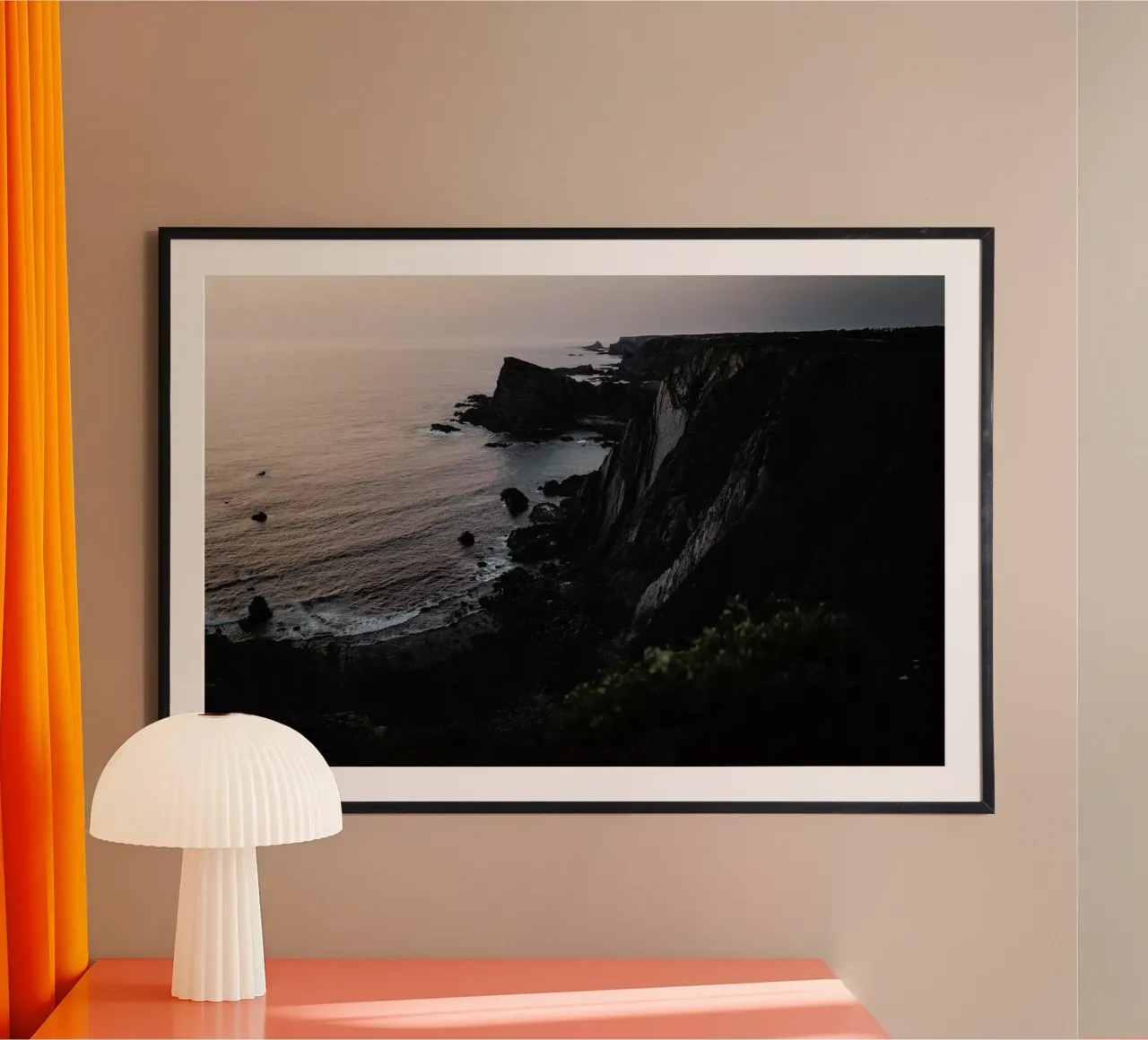 Taste of Sea Sunset II poster con telaio in legno da Philipp Reinhard