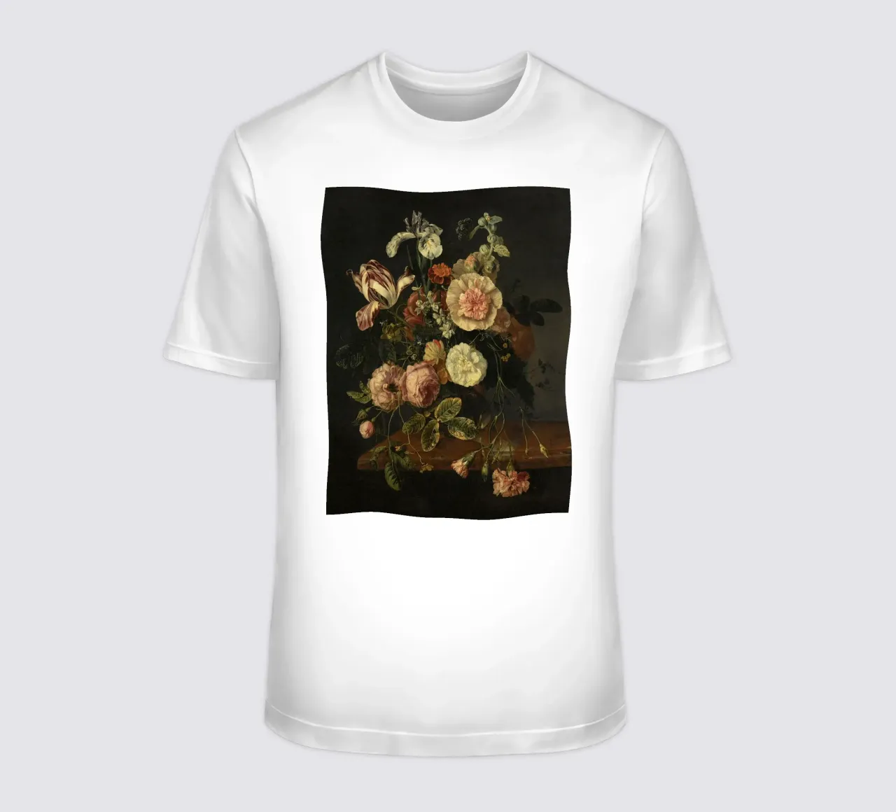Vintage Floral Still Life t-shirt by apoloprints