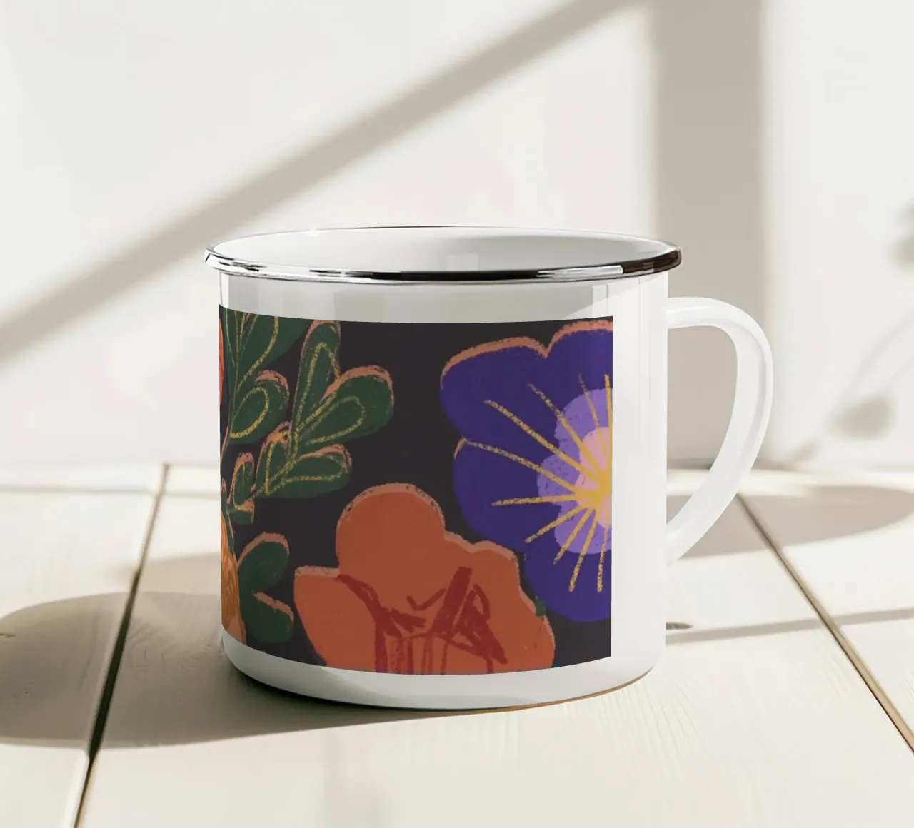 Night garden tazza in smalto da GigiRosado