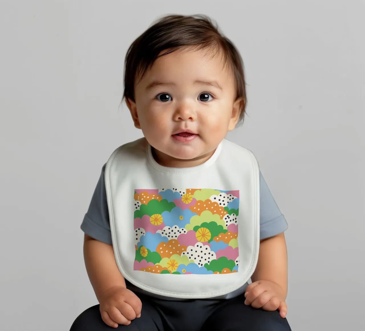 Cloudy pattern bavaglino da GigiRosado