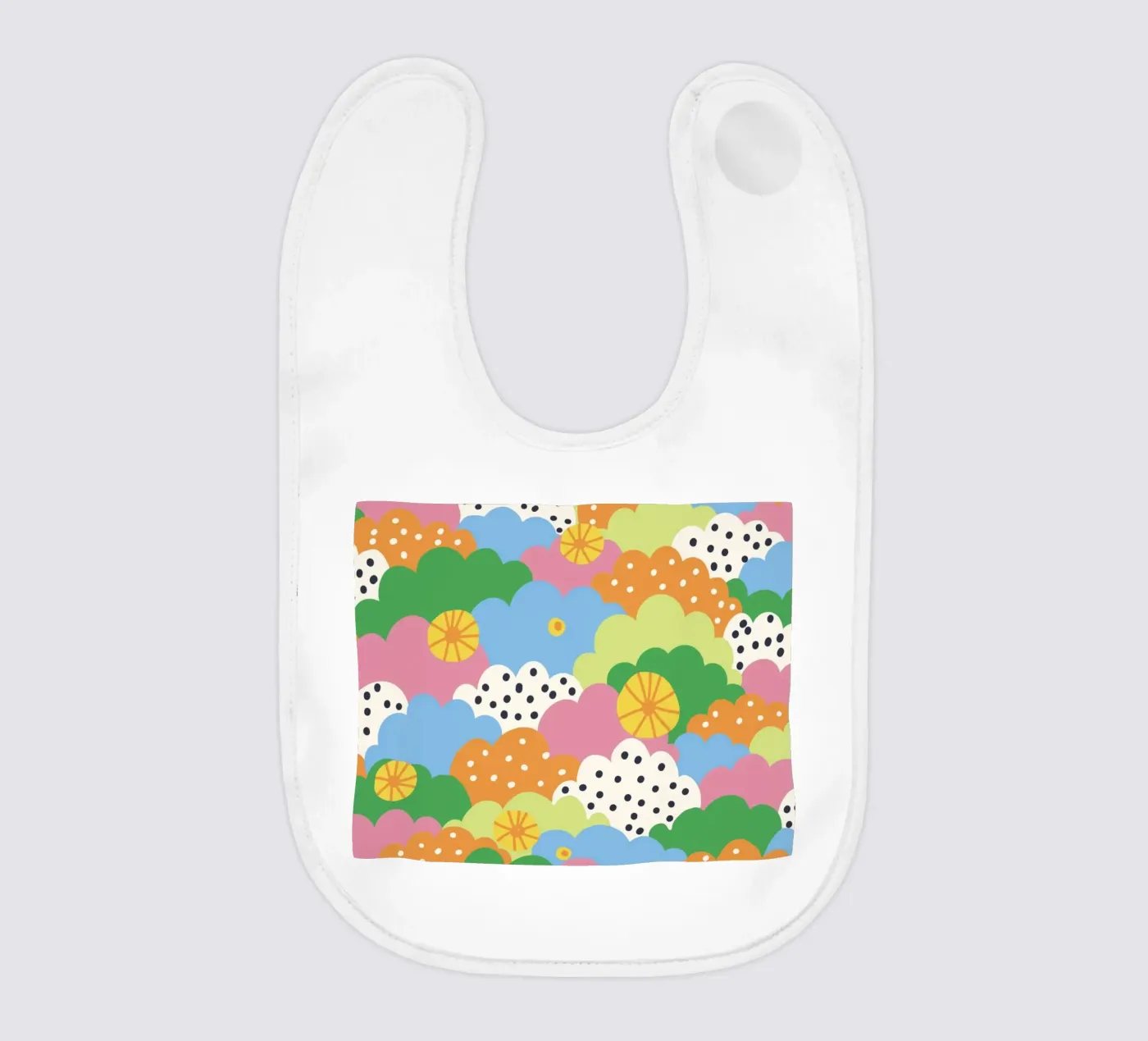 Cloudy pattern bavoir de GigiRosado