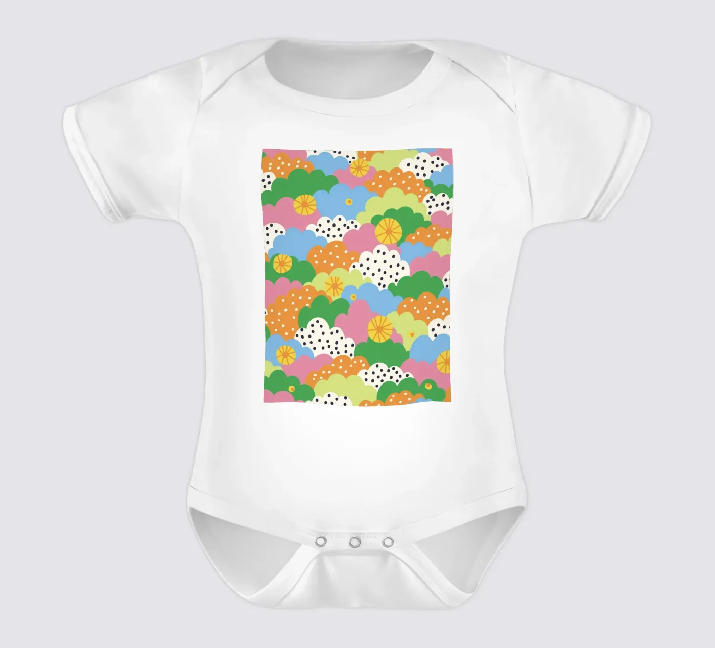 Cloudy pattern body bébé de GigiRosado