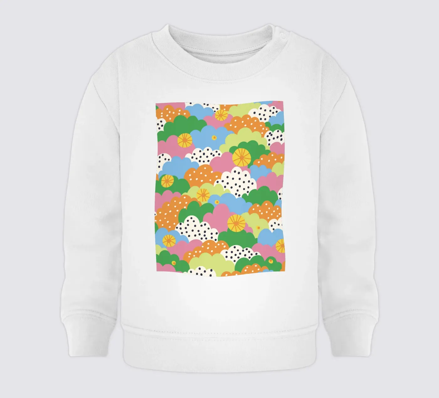 Cloudy pattern sweat pour bébé de GigiRosado