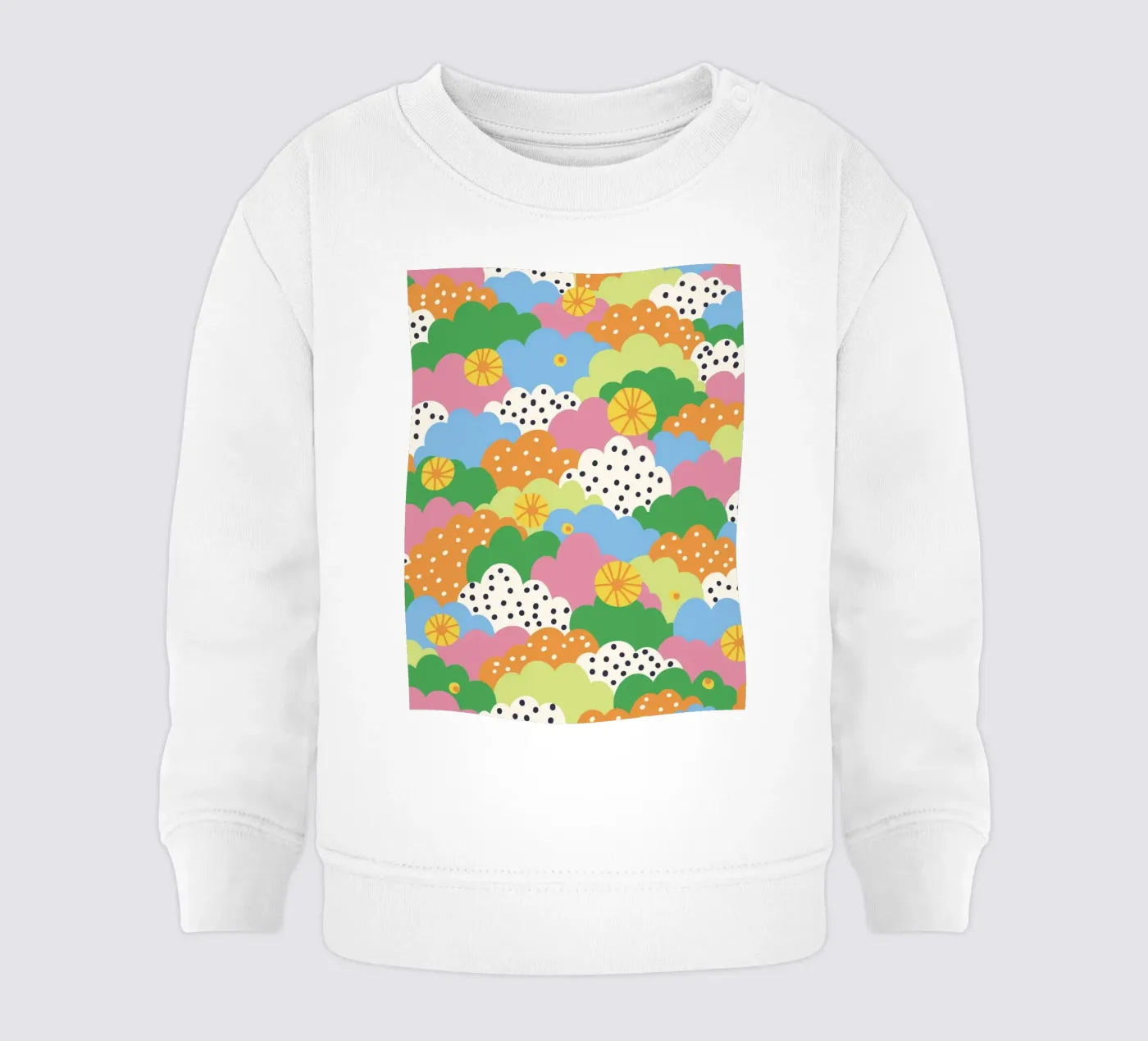 Cloudy pattern sweat pour bébé de GigiRosado