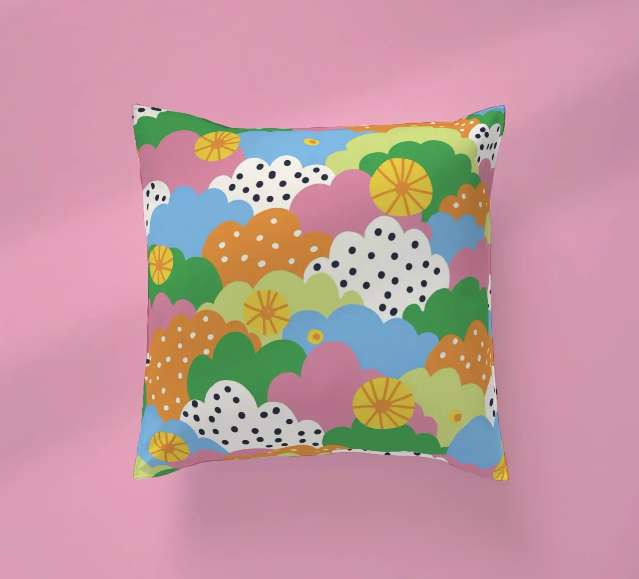 Cloudy pattern cuscino da GigiRosado