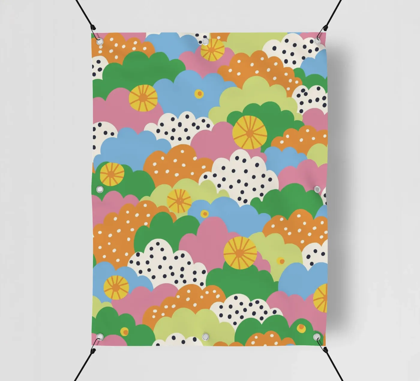 Cloudy pattern telo in pvc da GigiRosado