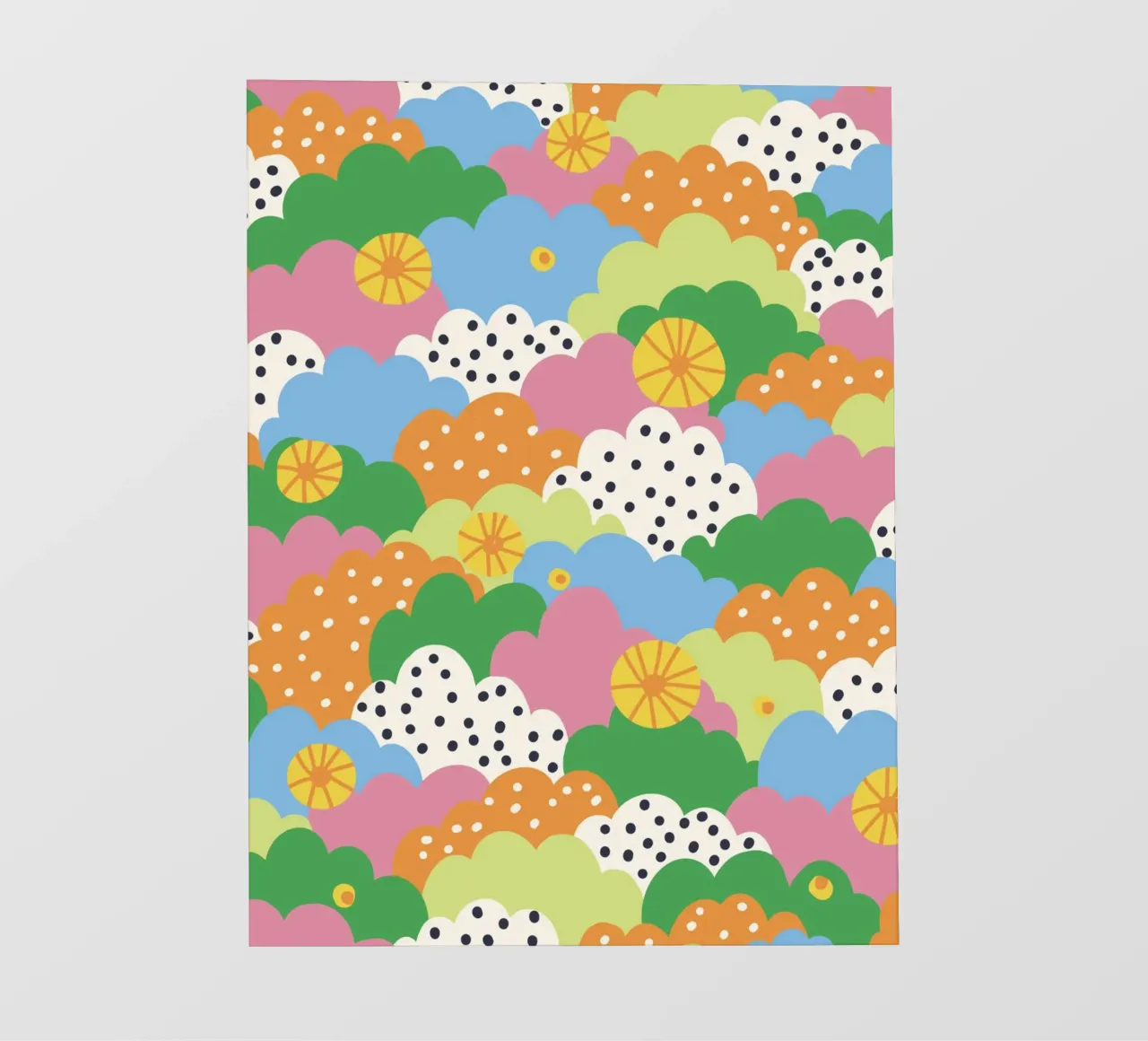 Cloudy pattern telo in pvc da GigiRosado