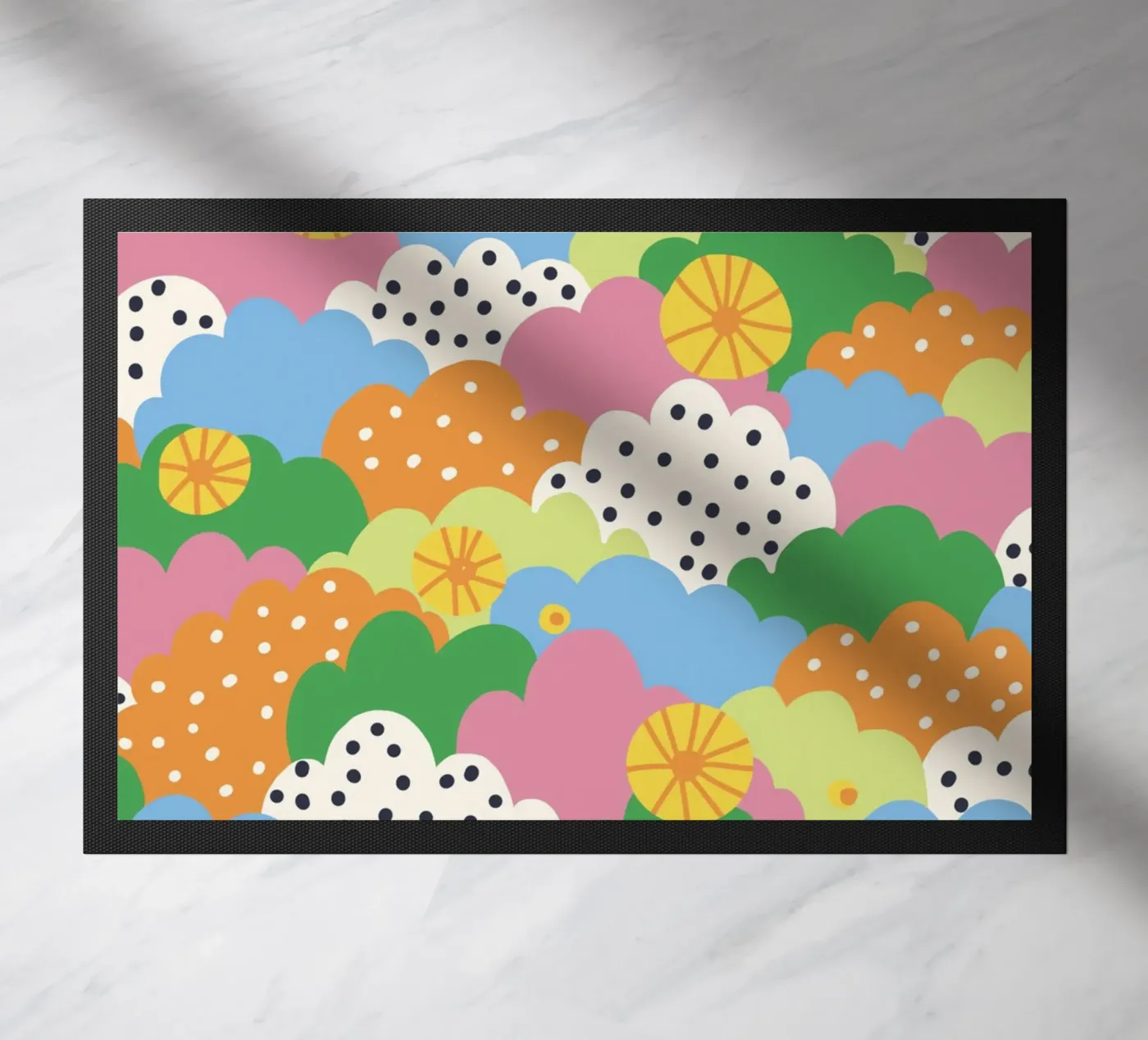 Cloudy pattern paillasson de GigiRosado