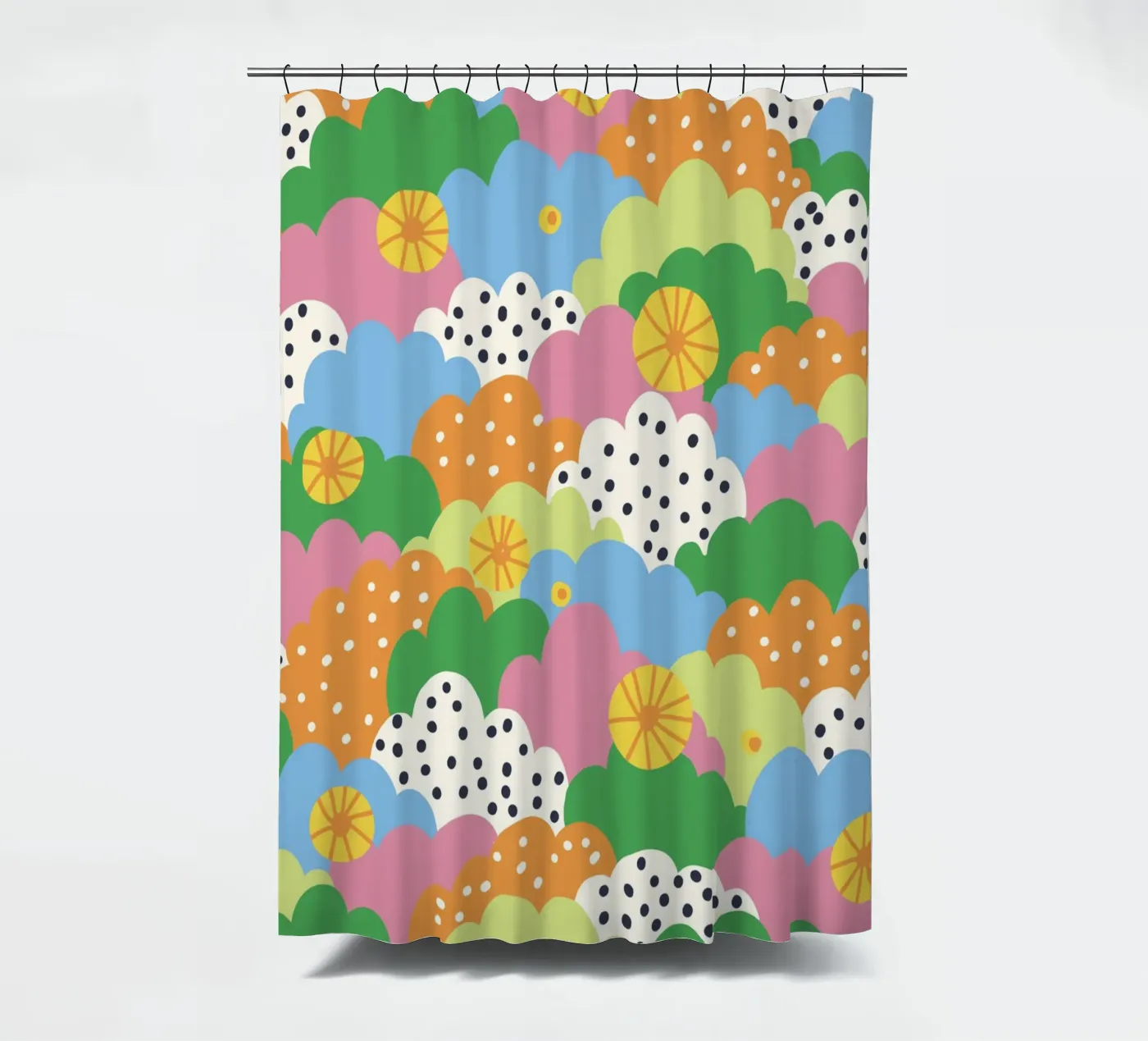 Cloudy pattern Duschvorhang von GigiRosado