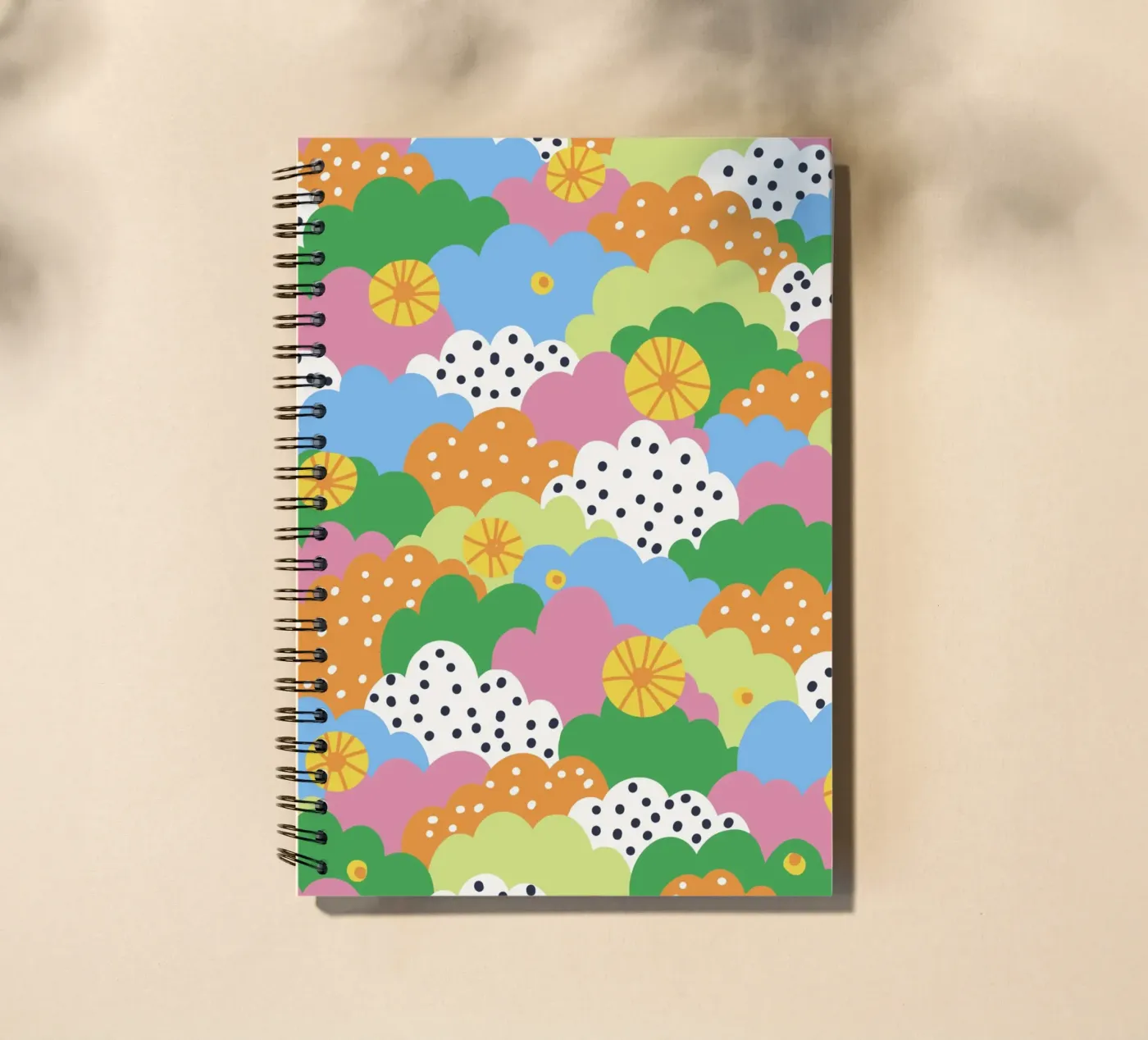 Cloudy pattern Ringbuch von GigiRosado