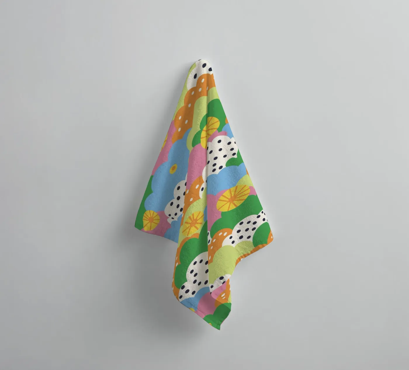 Cloudy pattern Handtuch von GigiRosado
