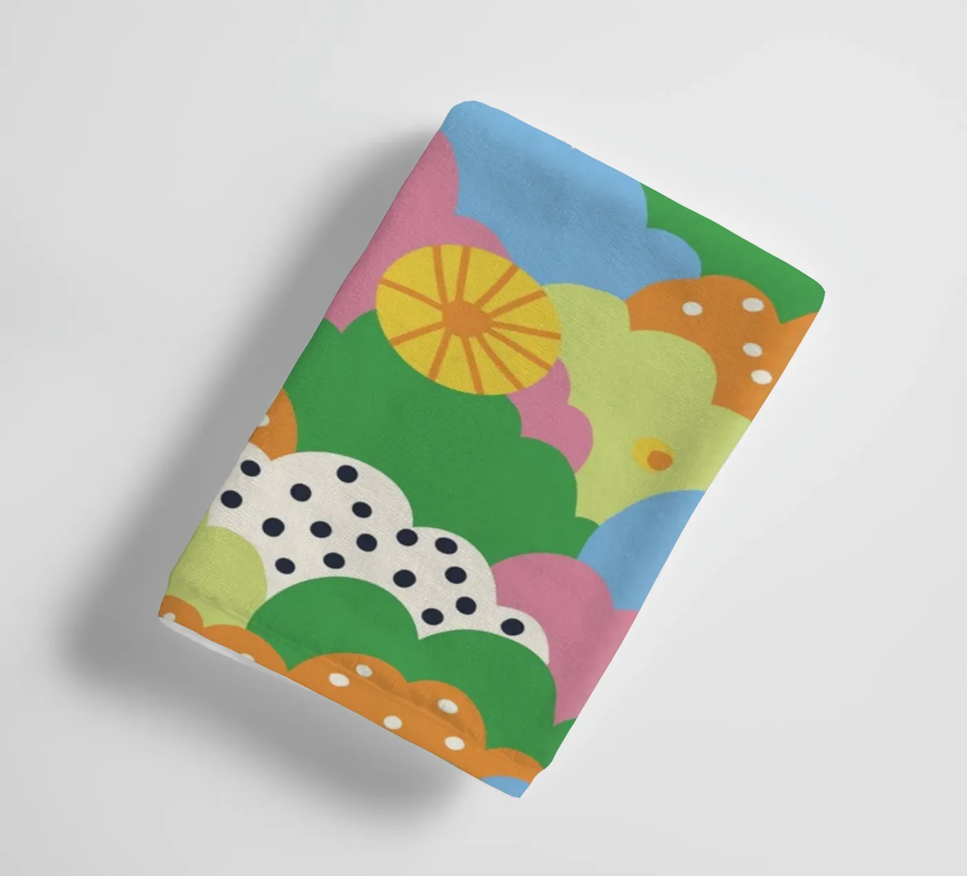 Cloudy pattern Handtuch von GigiRosado