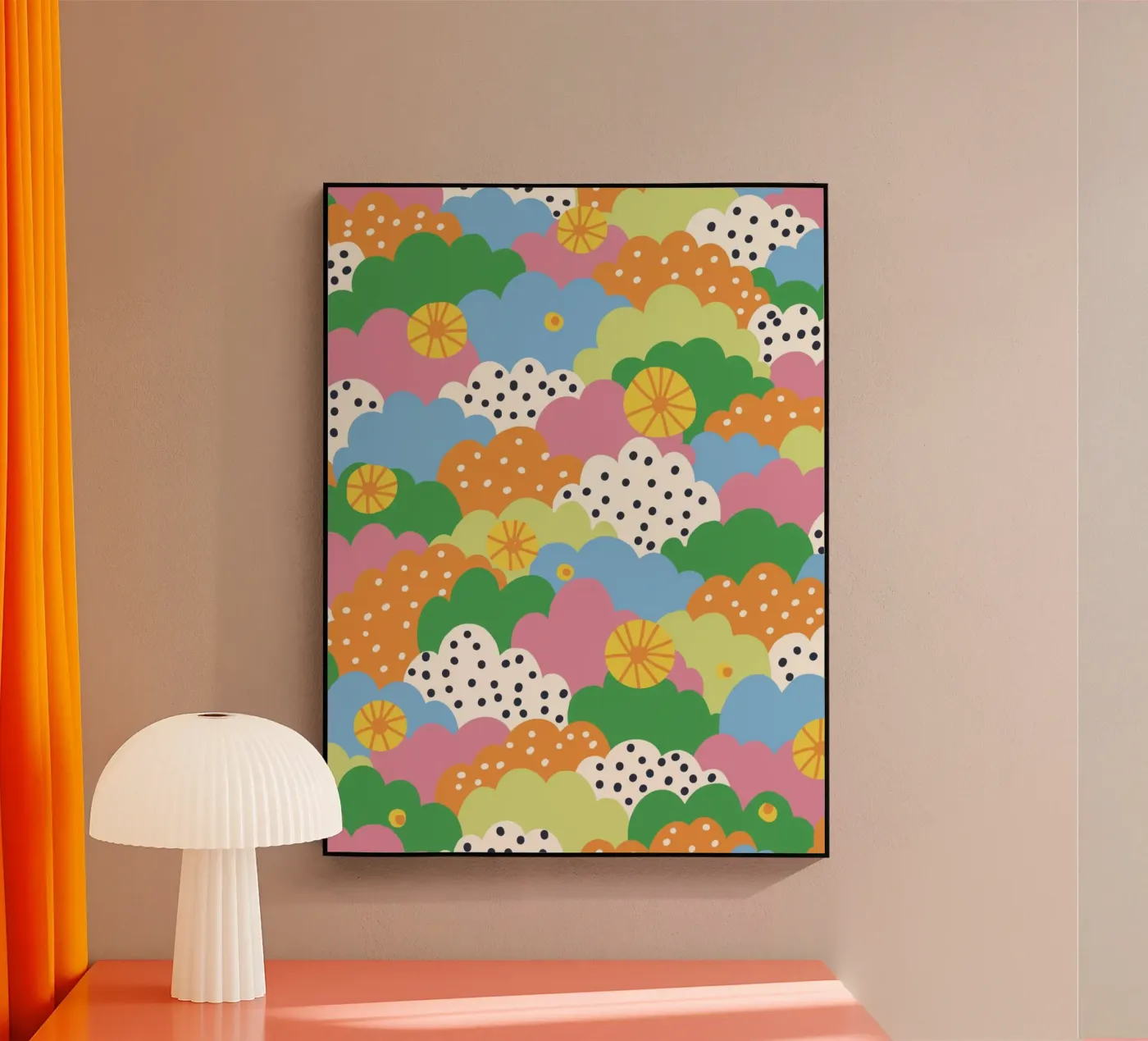 Cloudy pattern plexiglas de GigiRosado