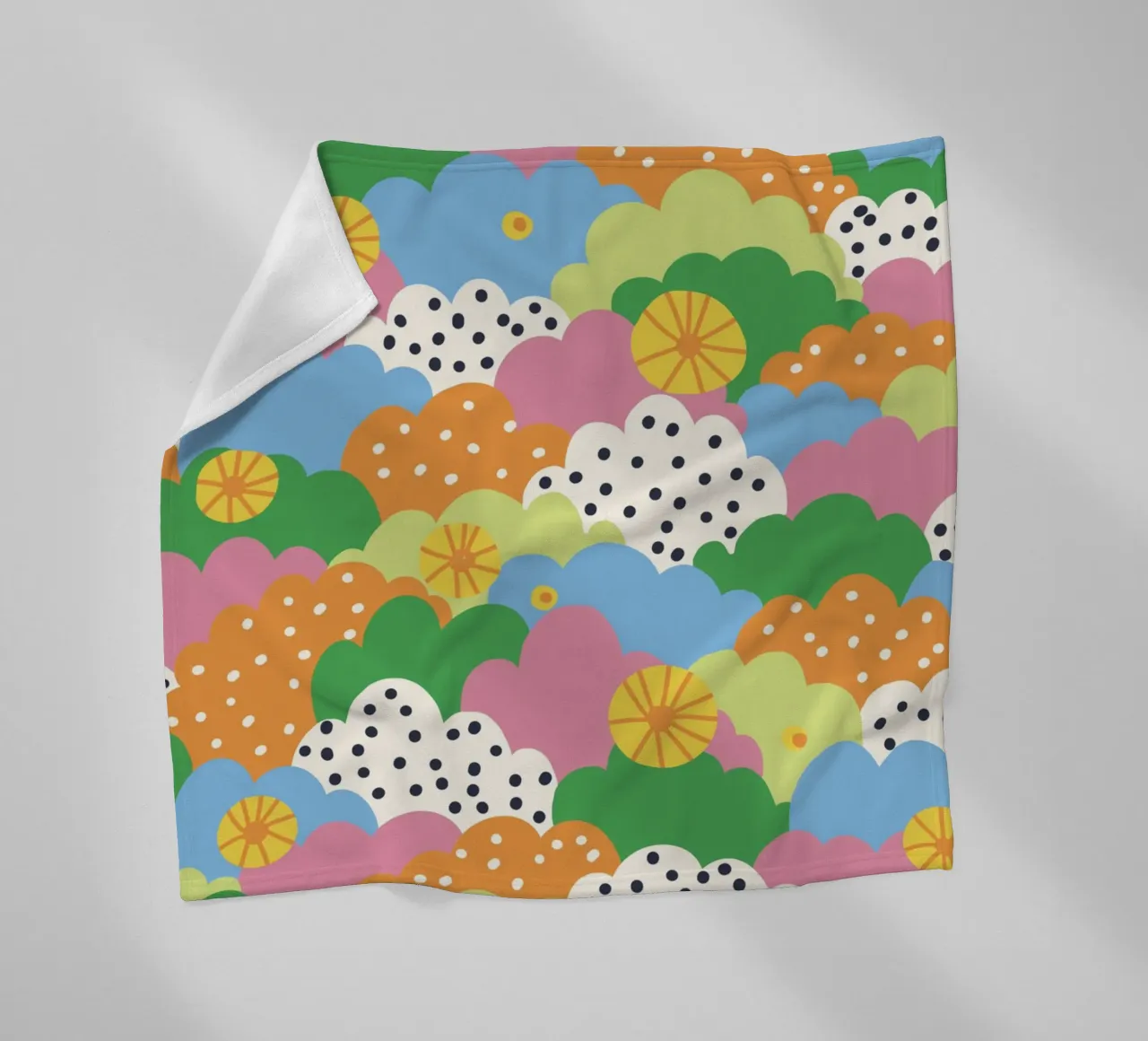 Cloudy pattern coperta in pile da GigiRosado