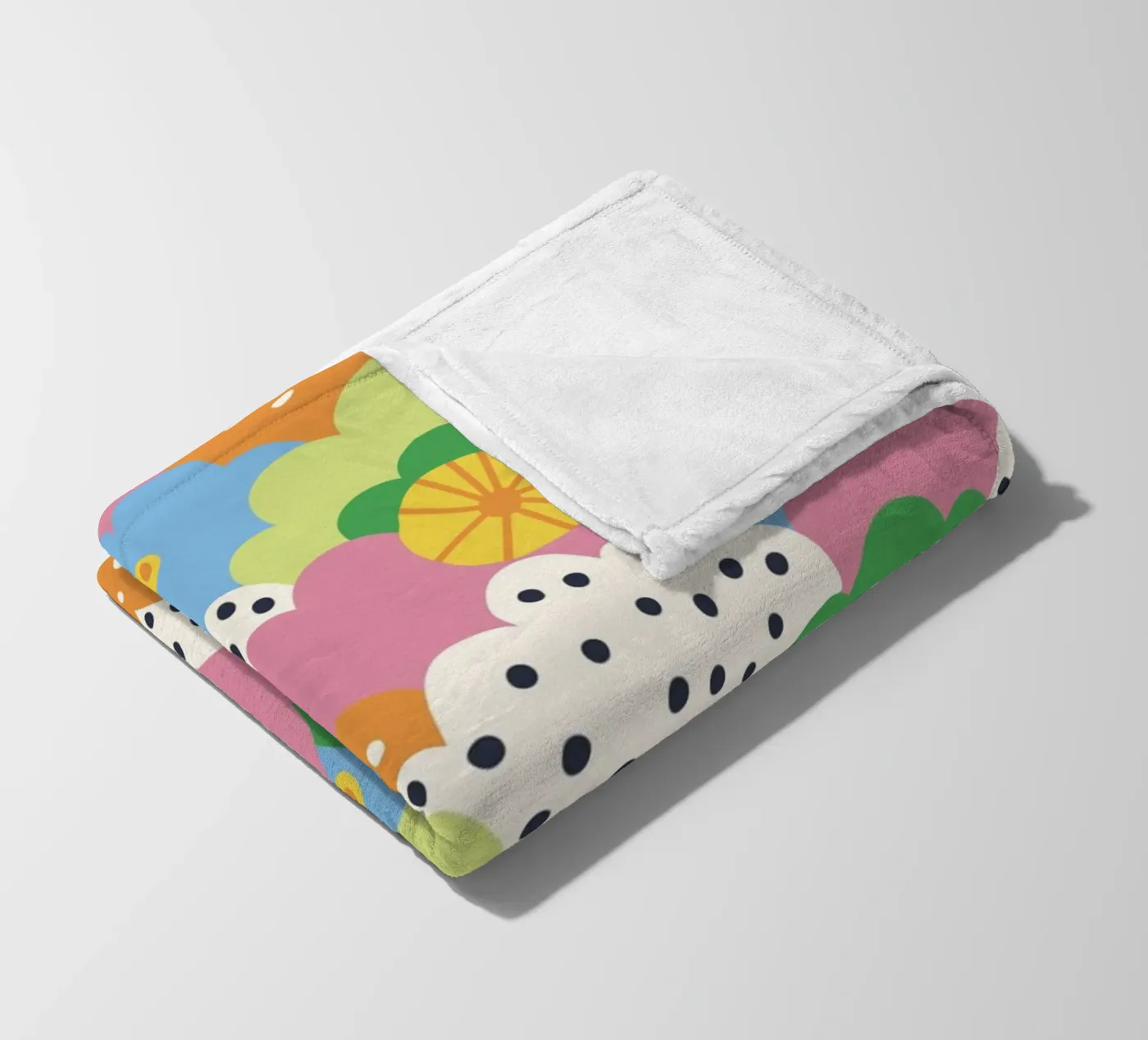 Cloudy pattern plaid polaire de GigiRosado