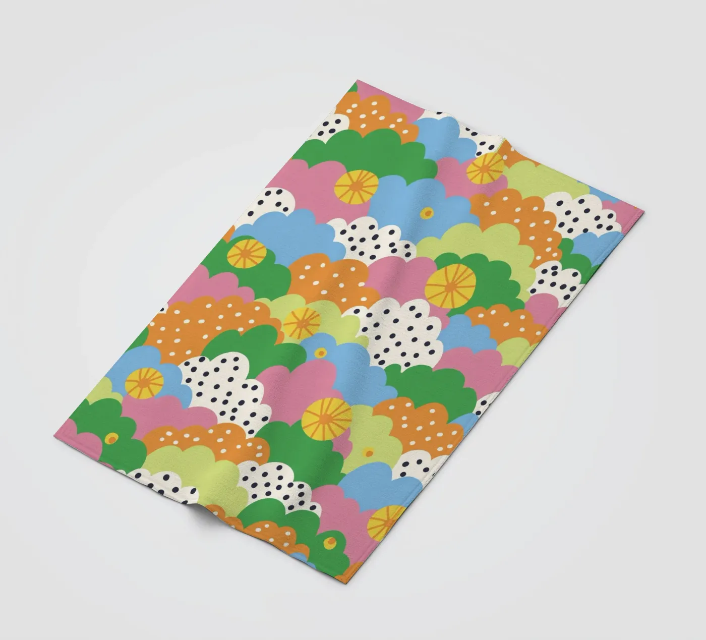 Cloudy pattern Fleecedecke von GigiRosado