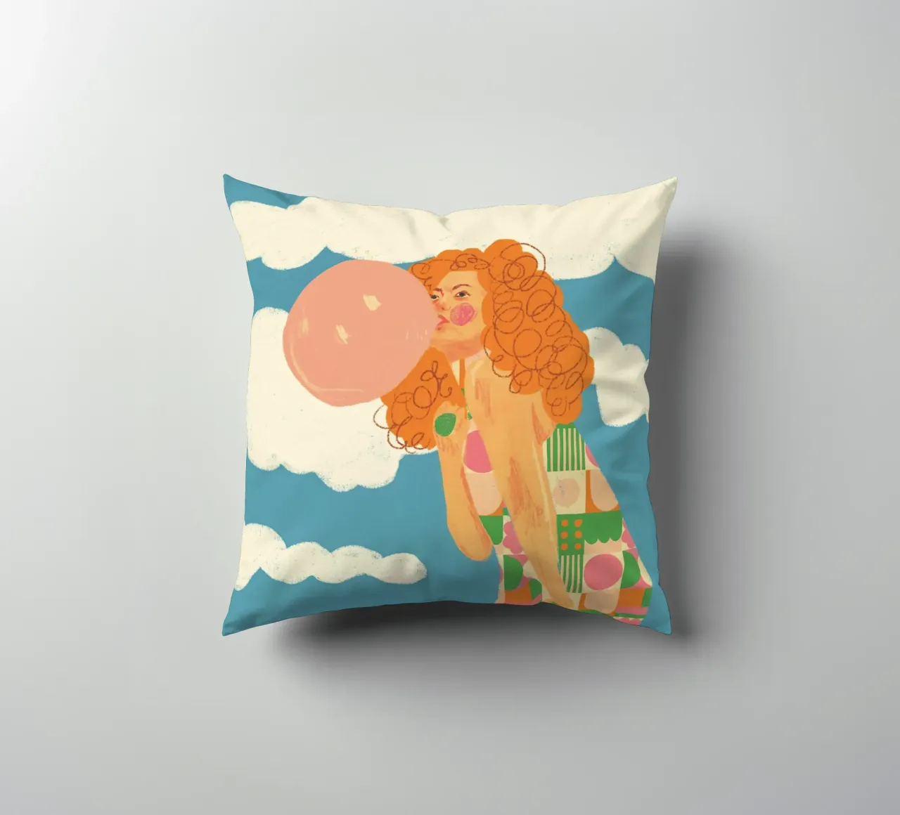 Bubblegum cuscino da GigiRosado