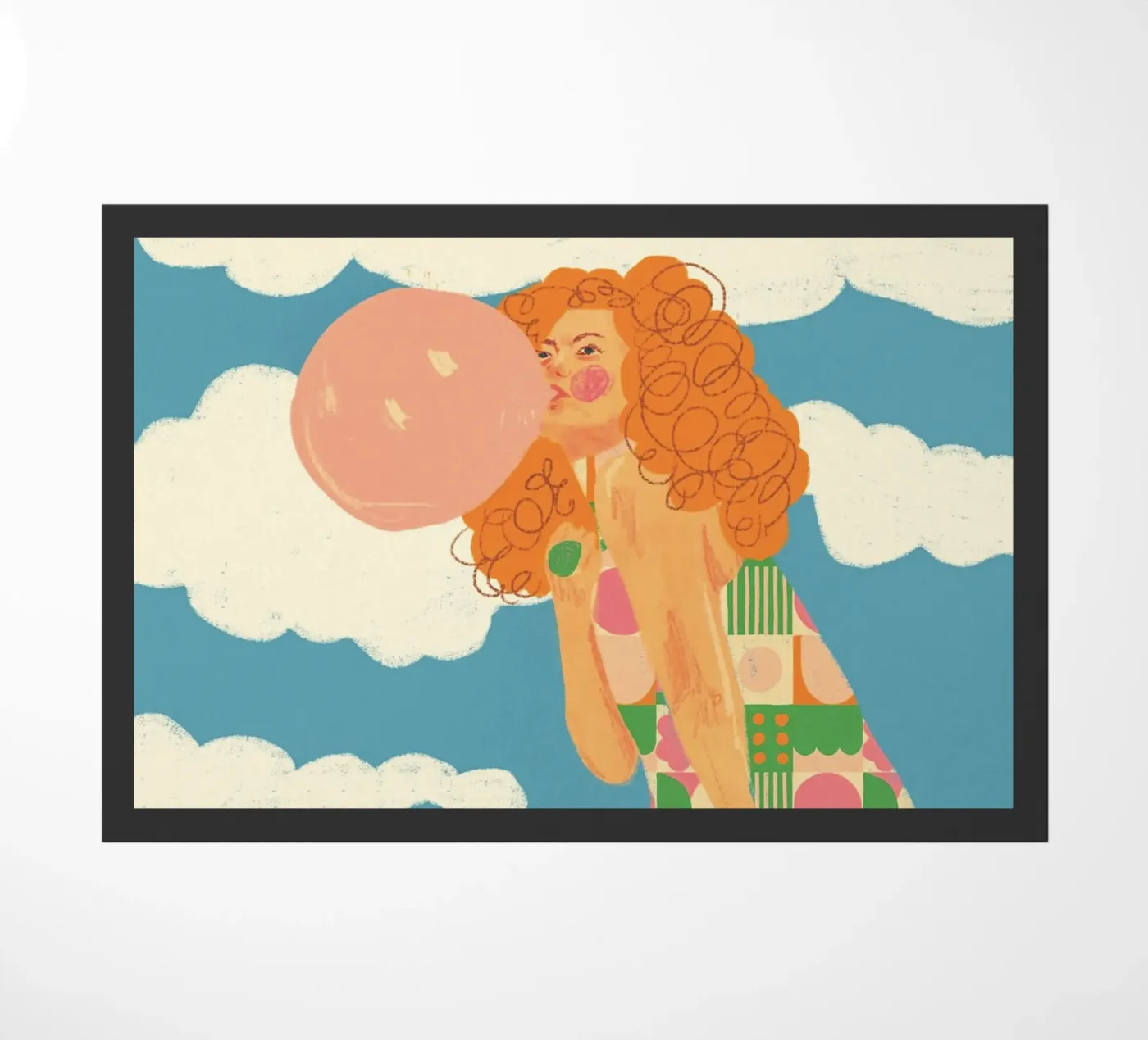 Bubblegum deurmat van GigiRosado