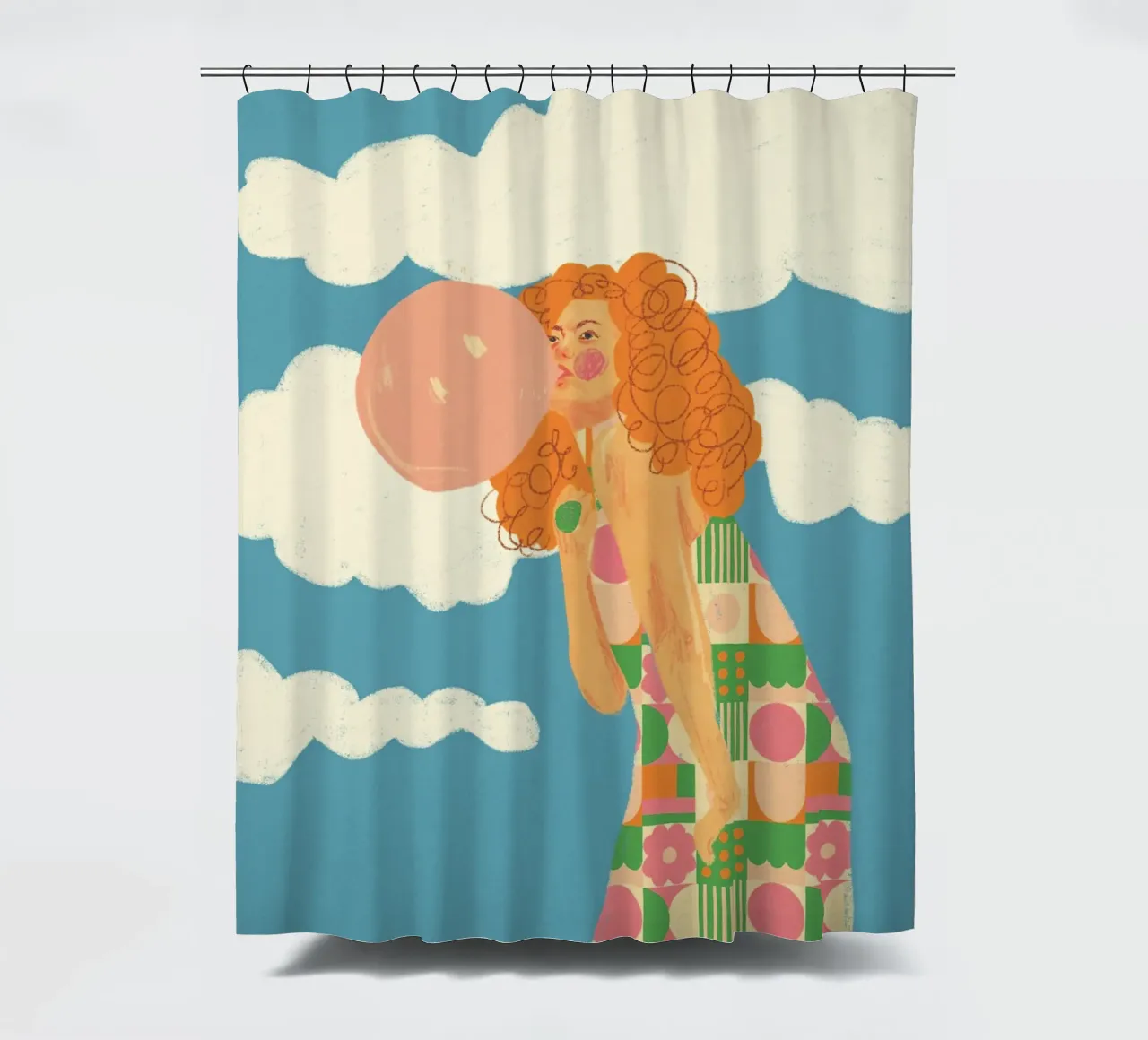 Bubblegum tenda da doccia da GigiRosado