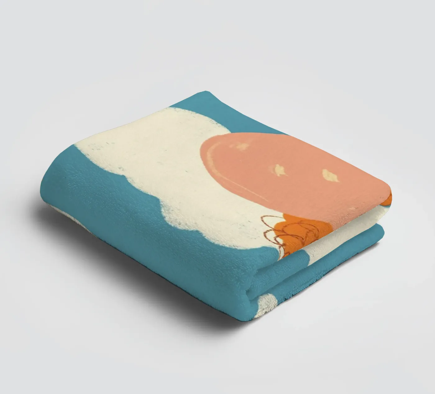 Bubblegum towel by GigiRosado