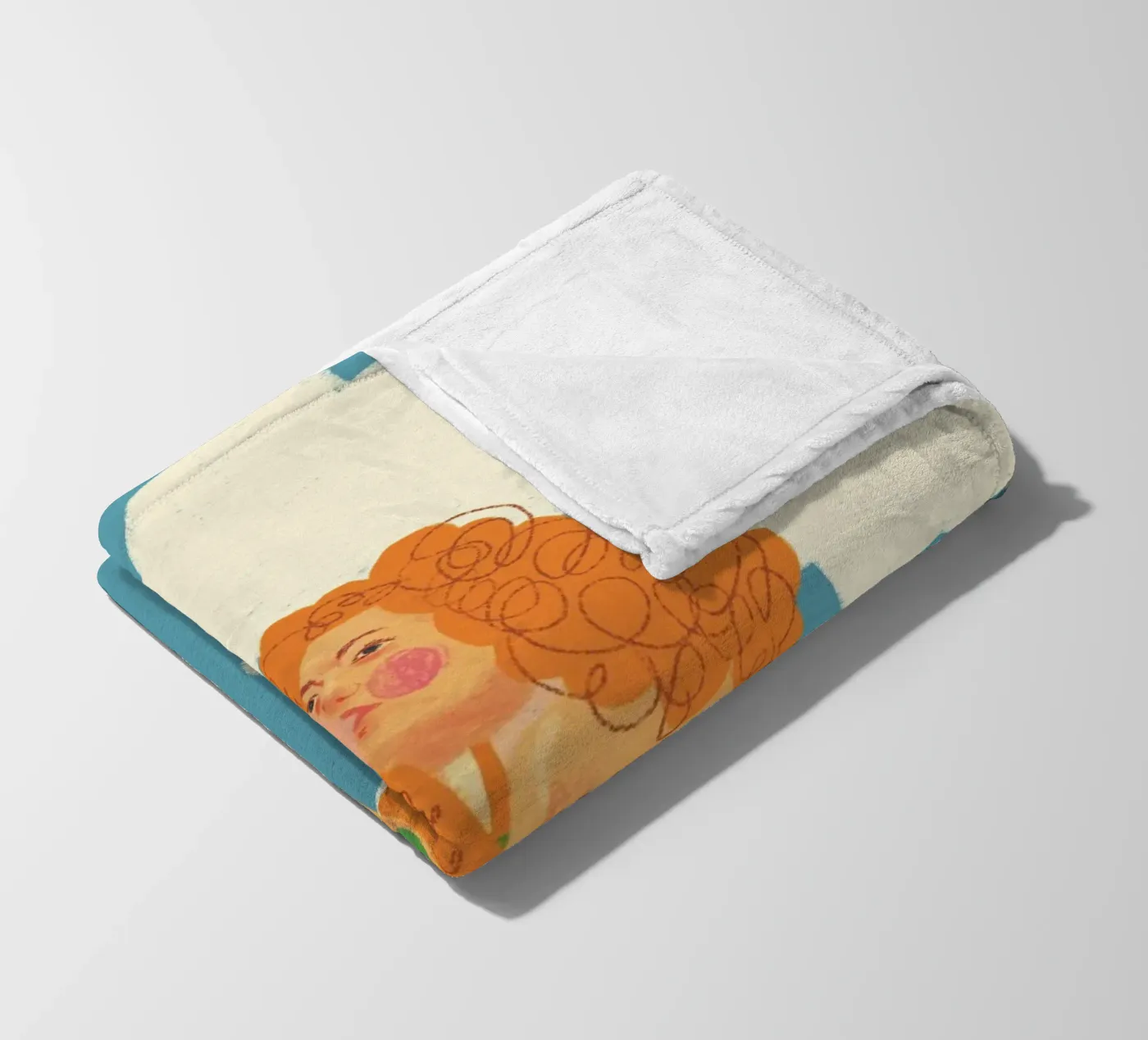 Bubblegum Fleecedecke von GigiRosado