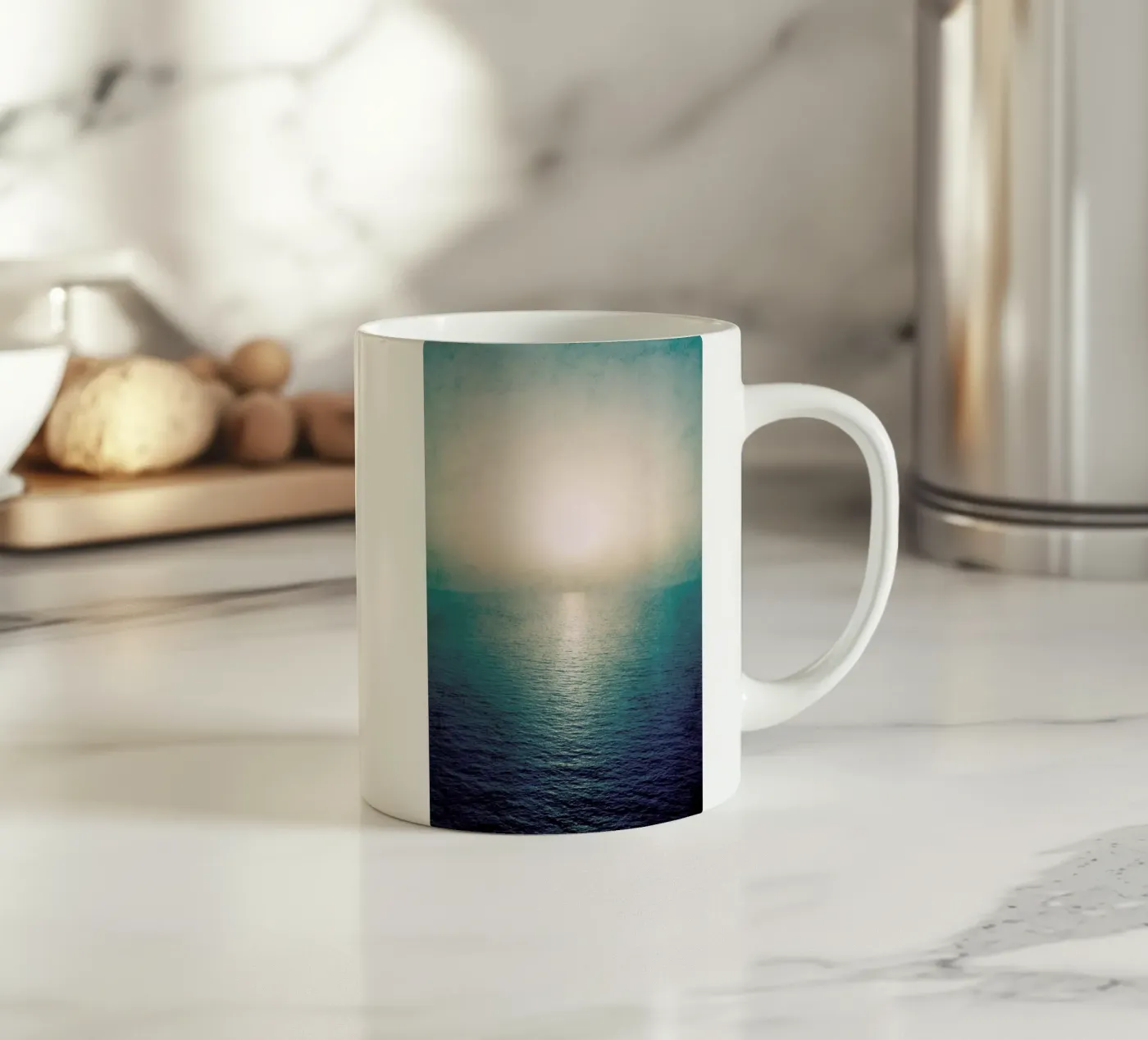 Oceanic ceramic mug by Angelo Cerantola
