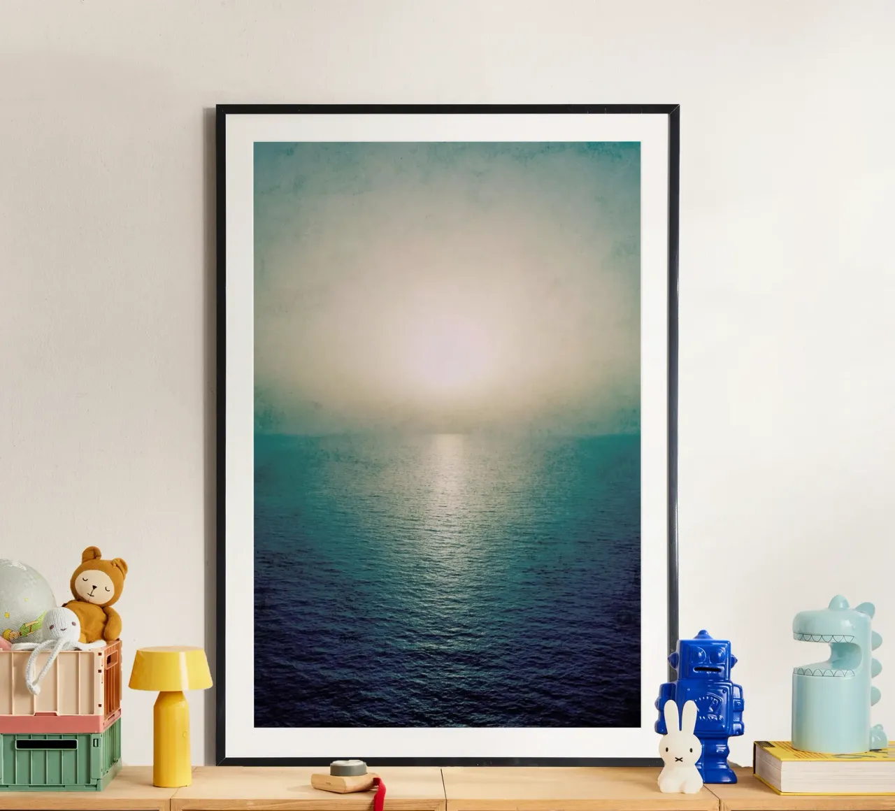 Oceanic poster con telaio in plastica da Angelo Cerantola