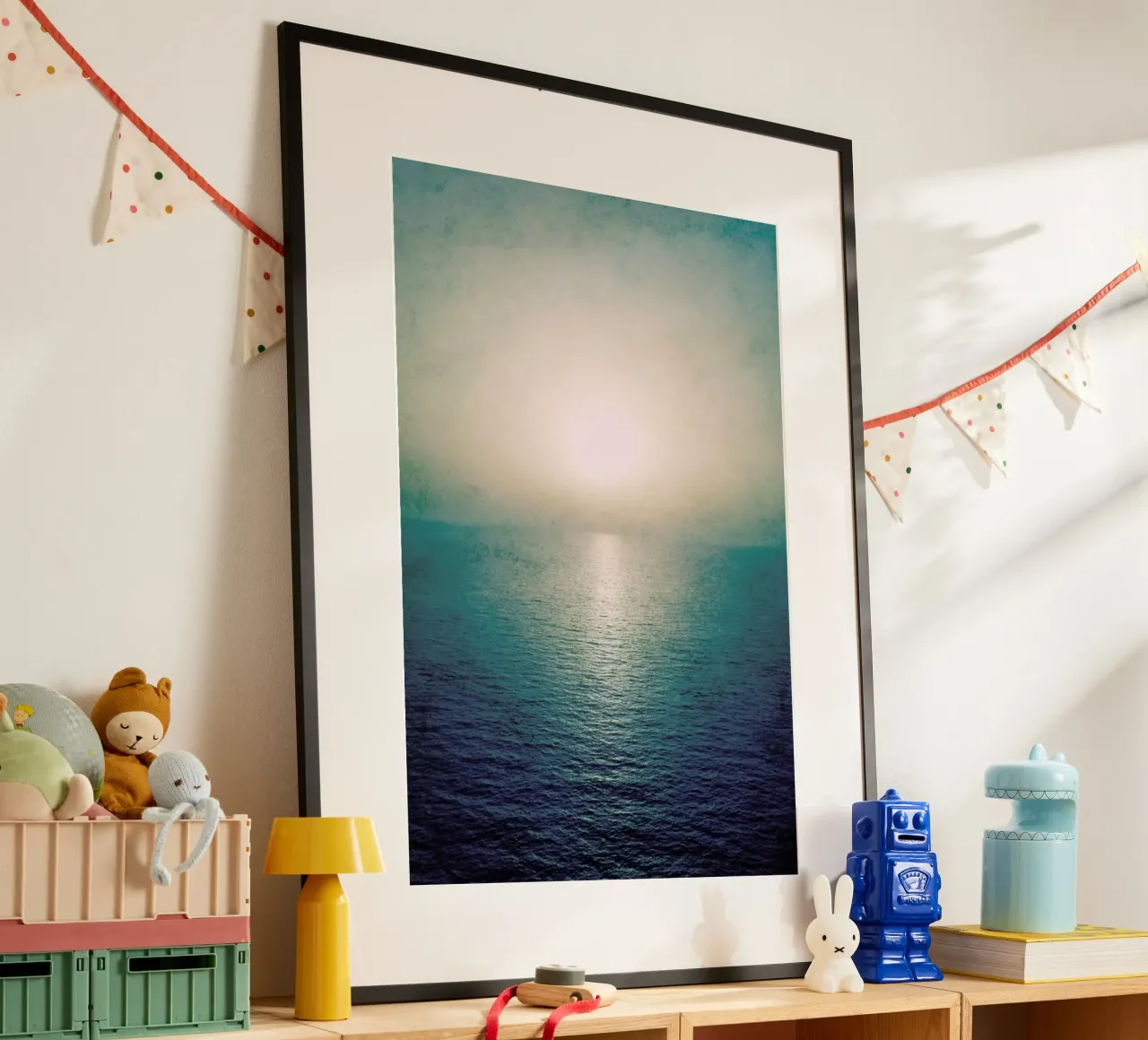 Oceanic poster con telaio in plastica da Angelo Cerantola