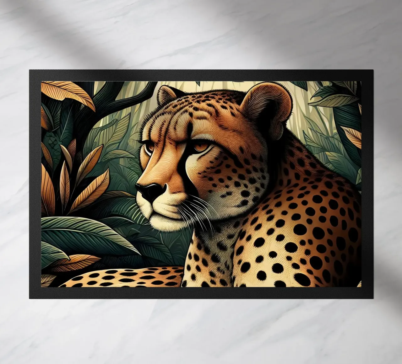 CHEETAH doormat by ARTOMATIC