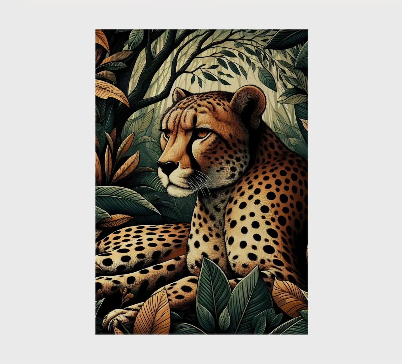CHEETAH notebook by ARTOMATIC