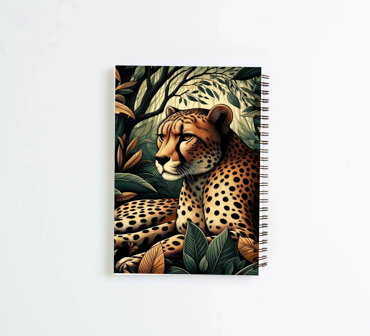 CHEETAH spiral notebook by ARTOMATIC