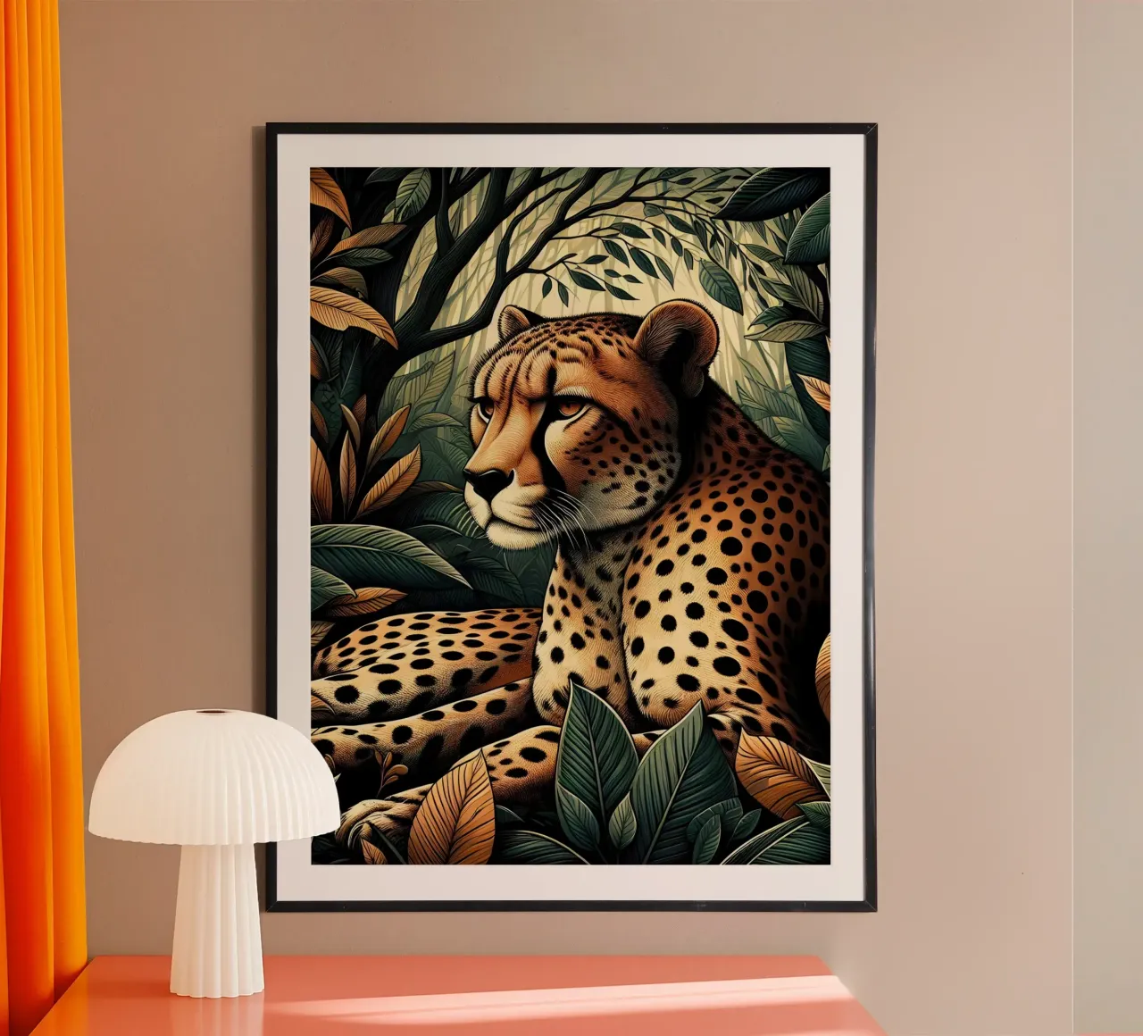 CHEETAH poster da ARTOMATIC