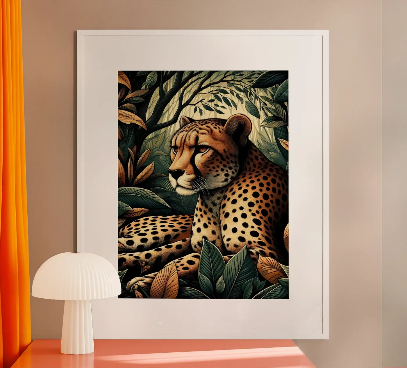 CHEETAH poster da ARTOMATIC