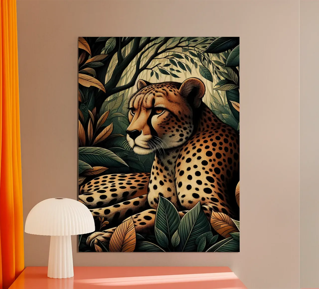 CHEETAH poster da ARTOMATIC