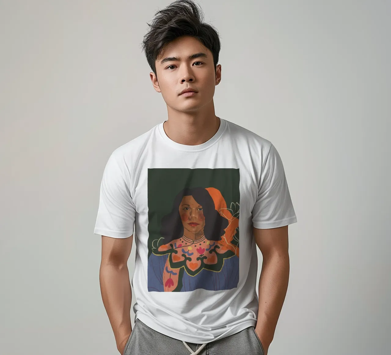 Tretchikoff lady t-shirt da GigiRosado