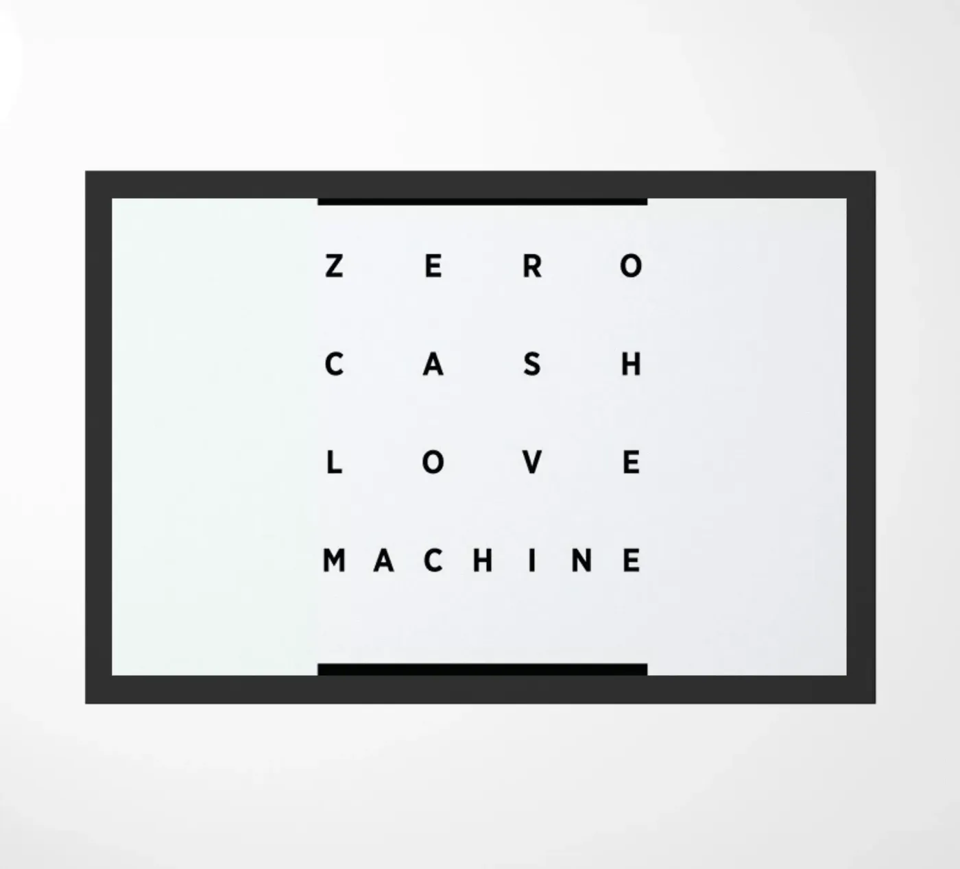 Love Machine zerbino da Studio One
