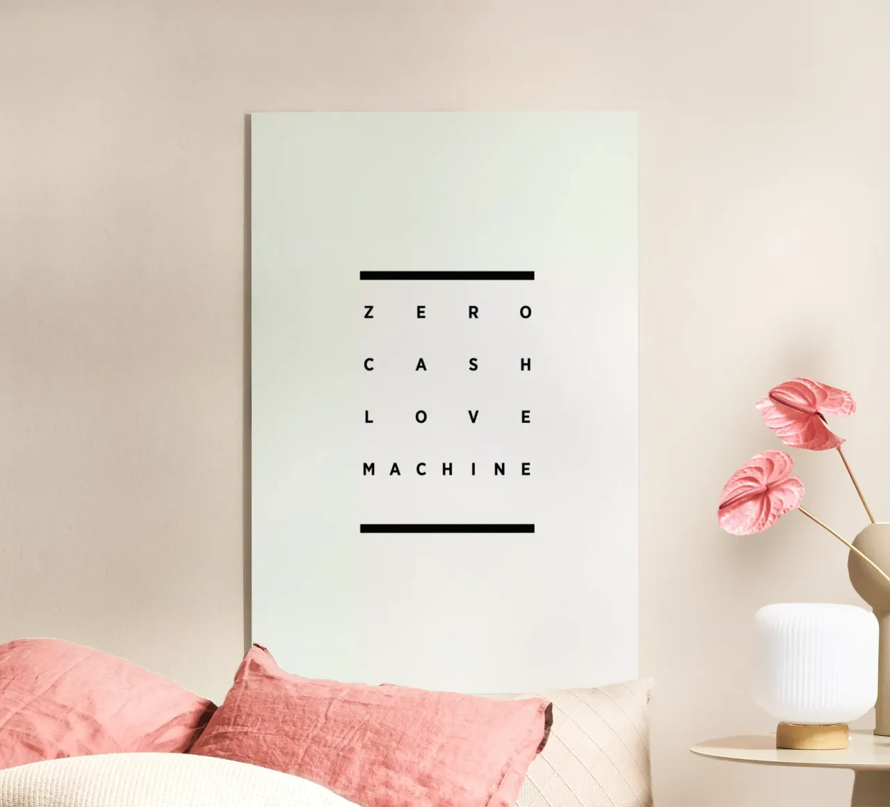 Love Machine acryl van Studio One