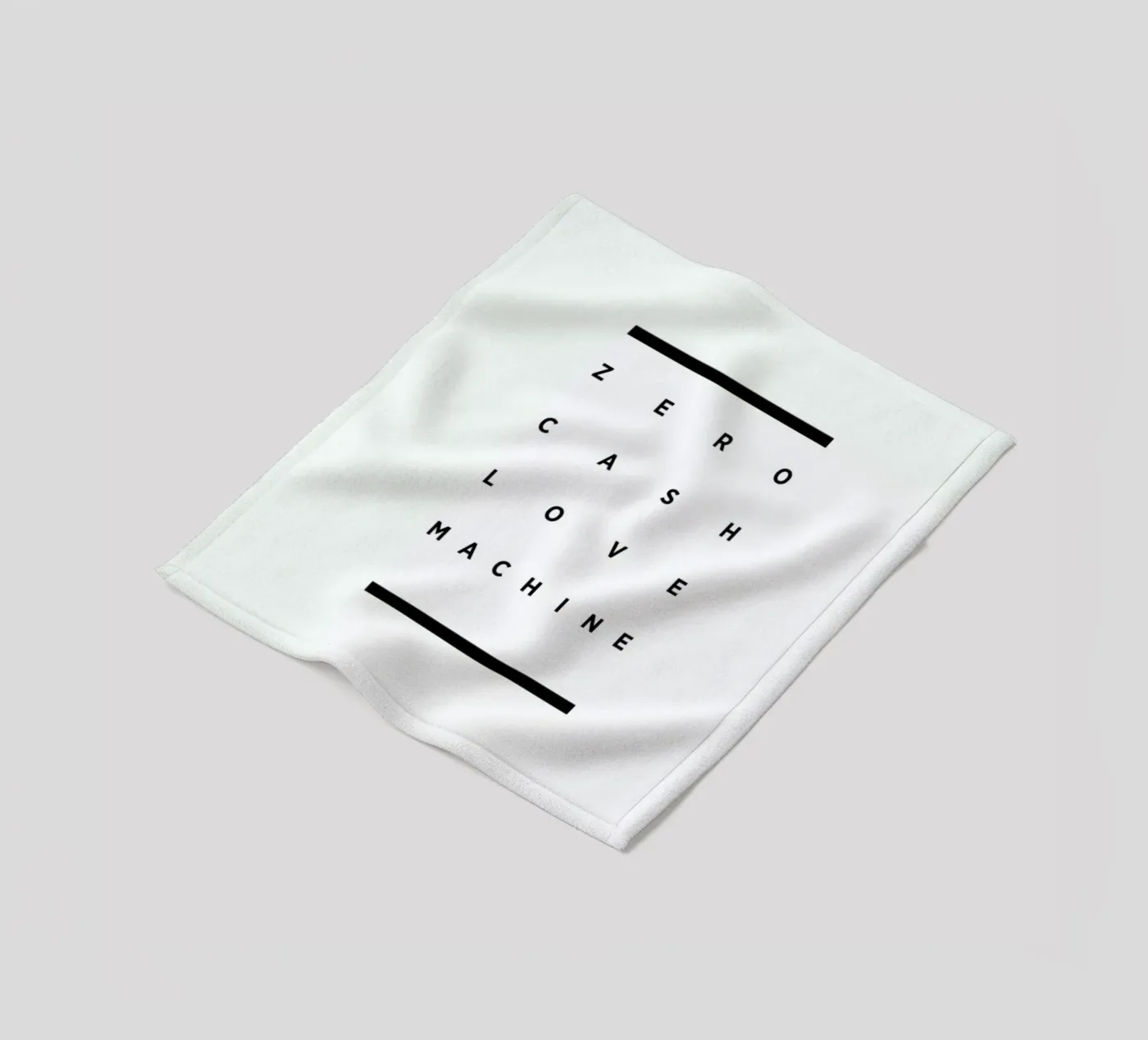 Love Machine fleece blanket by Studio One