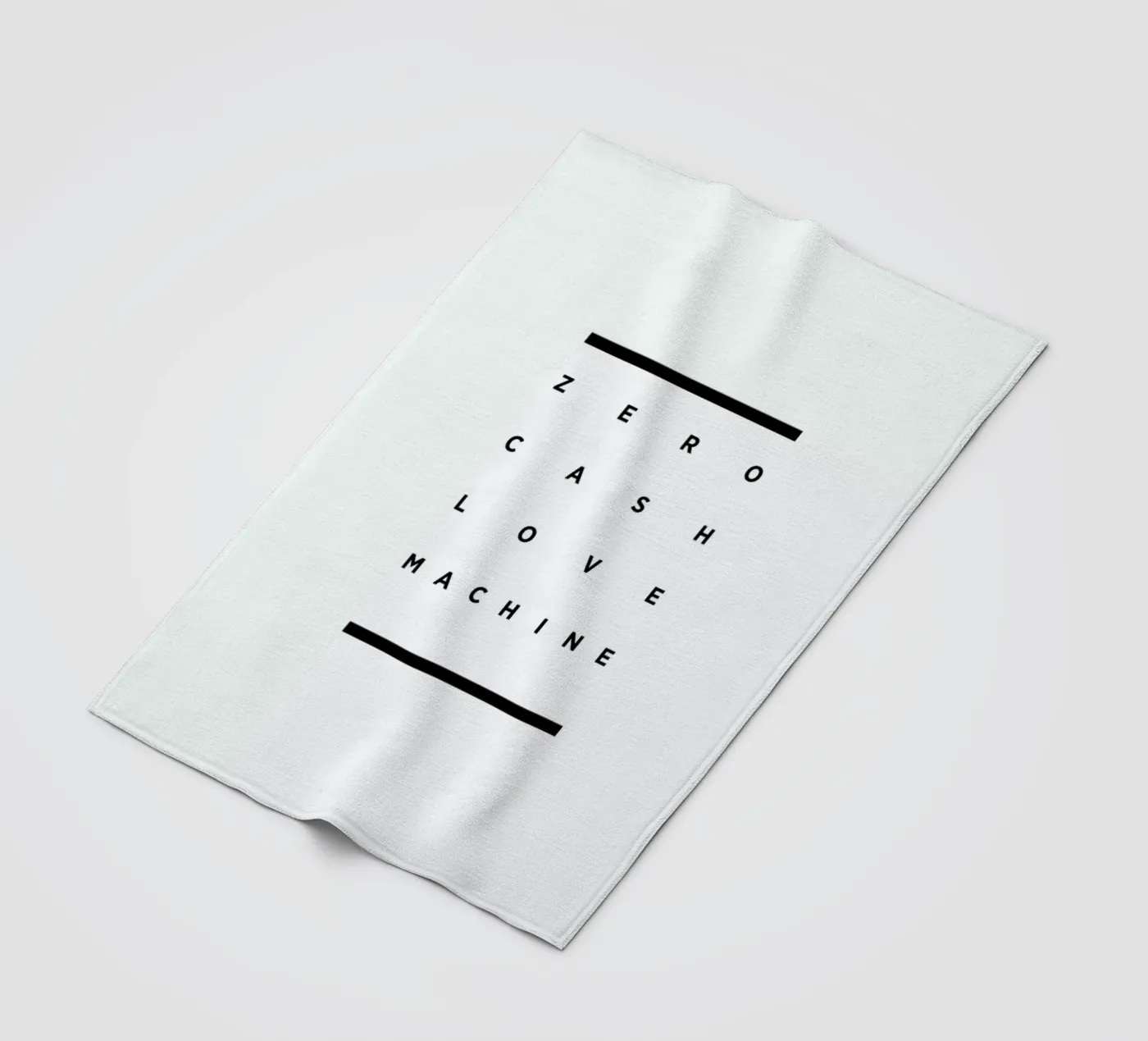 Love Machine fleece blanket by Studio One
