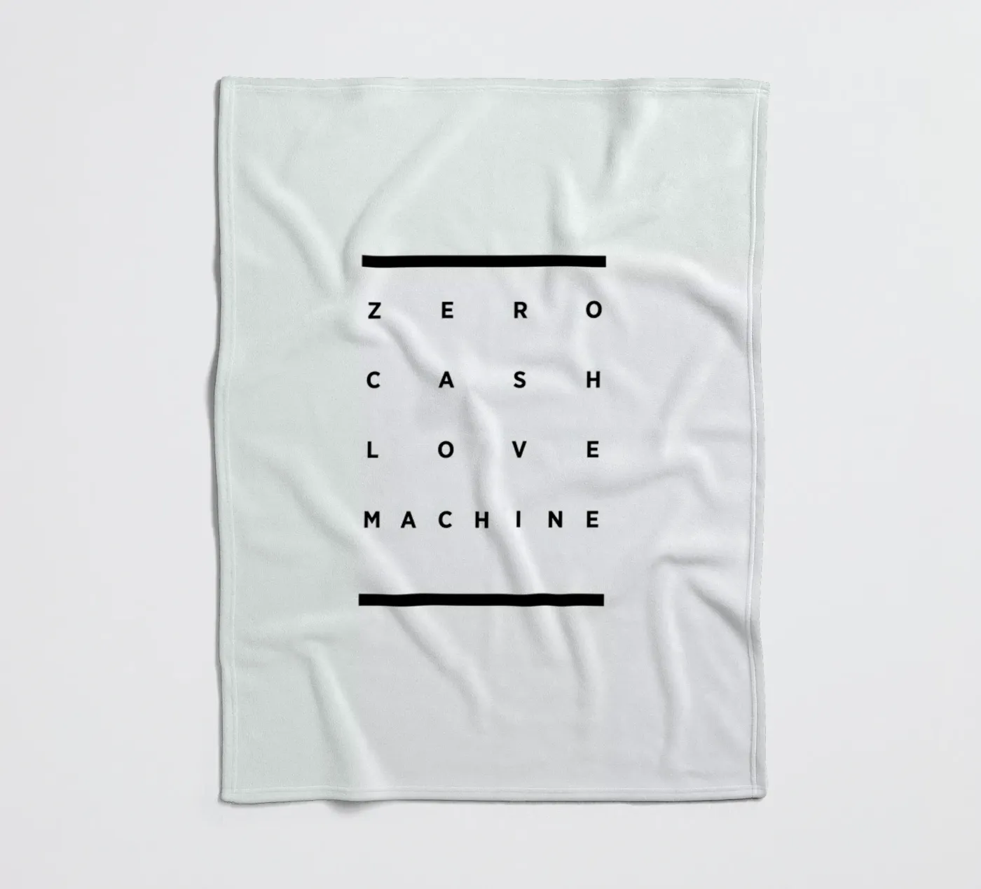 Love Machine fleece blanket by Studio One