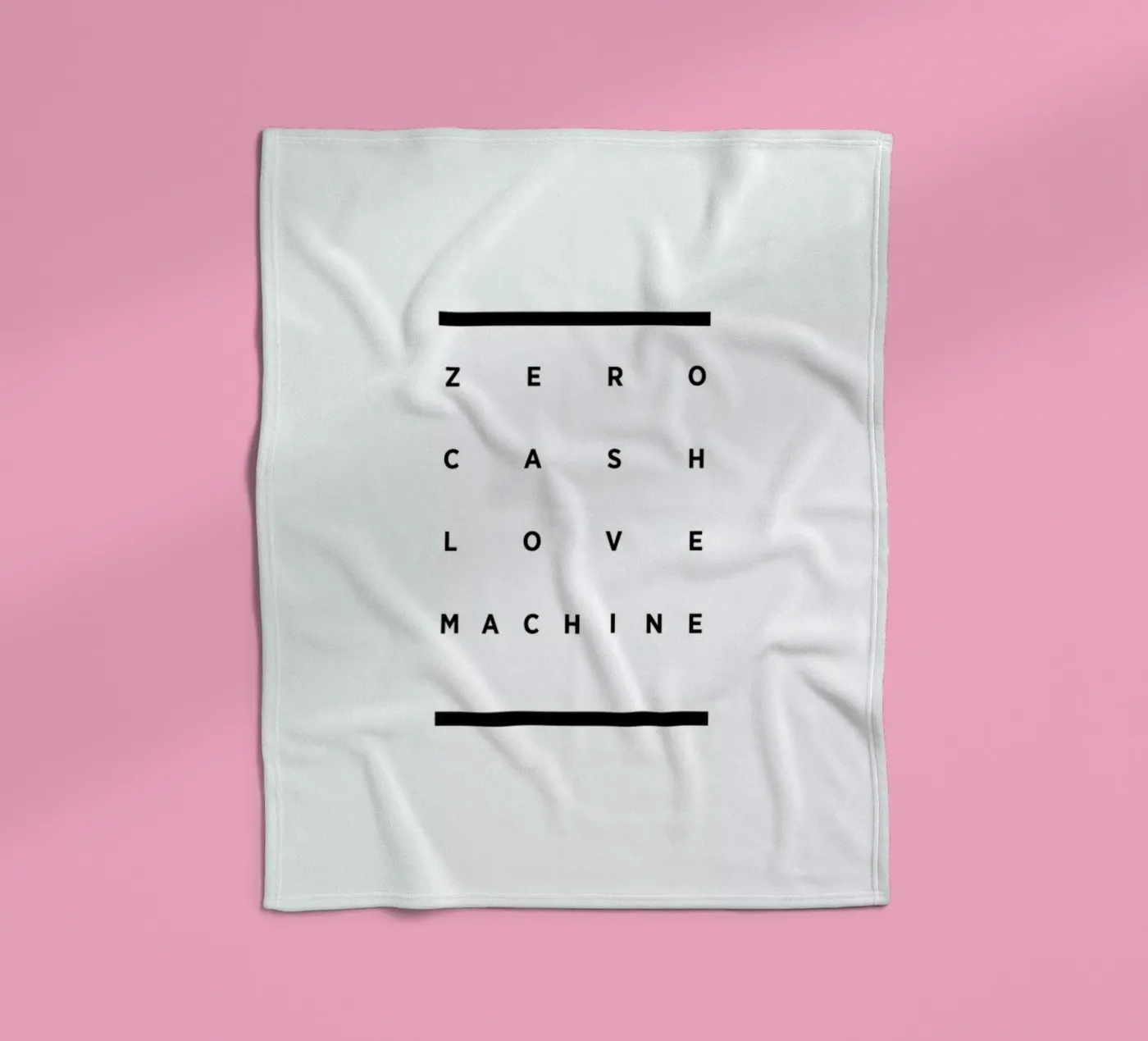 Love Machine fleece blanket by Studio One