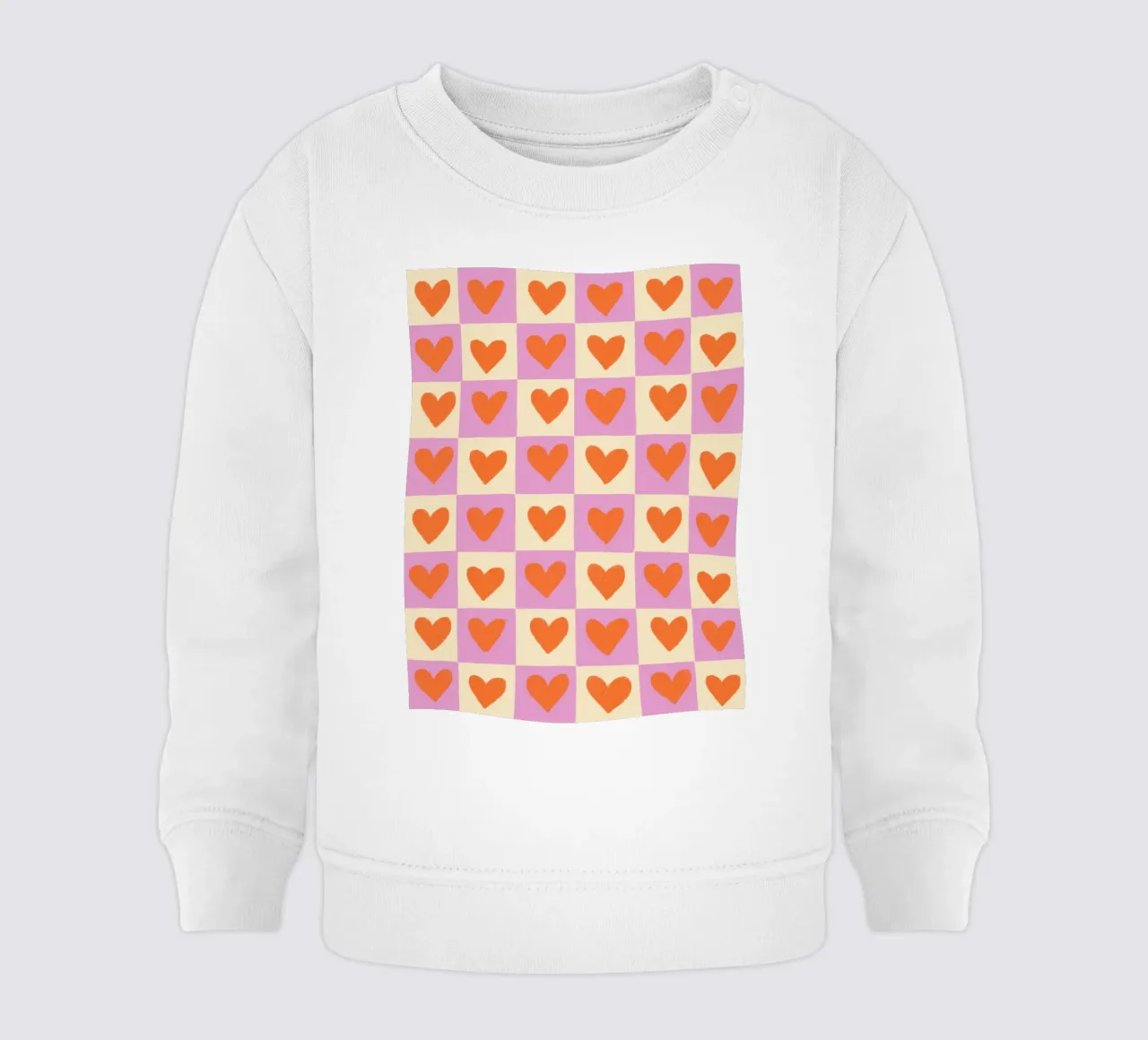 Heart game felpa neonato da GigiRosado