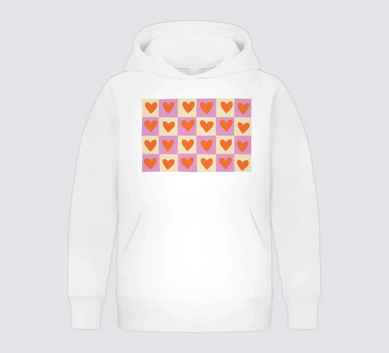 Heart game felpa bambino con cappuccio da GigiRosado