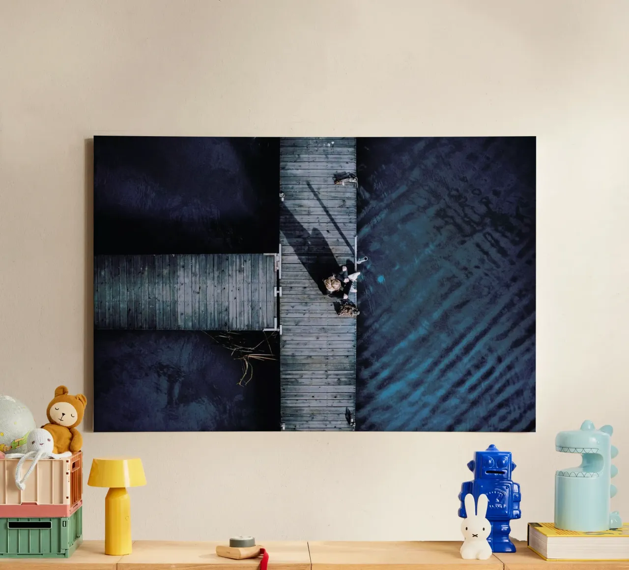 Amanda tela con Cornice a cassetta da Airpixels