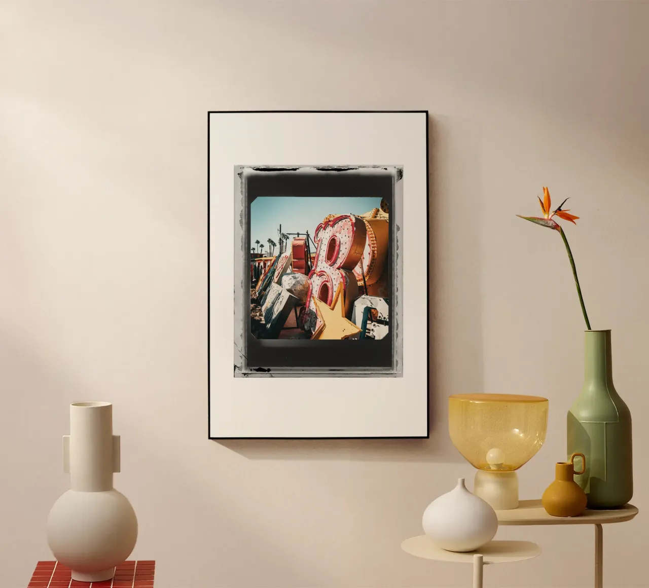 Vegas plexiglass da Flo Klein Gallery