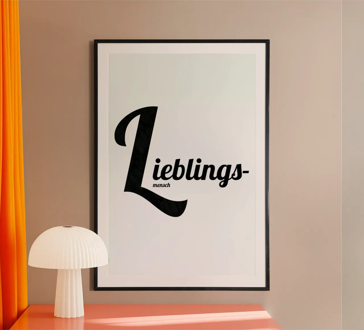 Lieblingsmensch poster da Froilein Juno