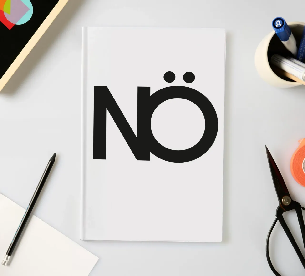 NEIN notebook by Flo Klein