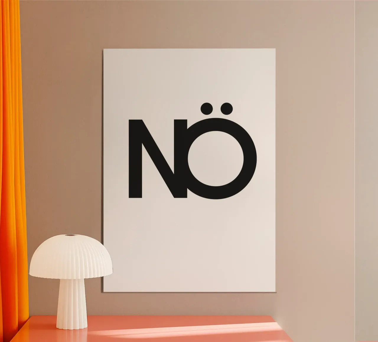 NEIN poster da Typografik