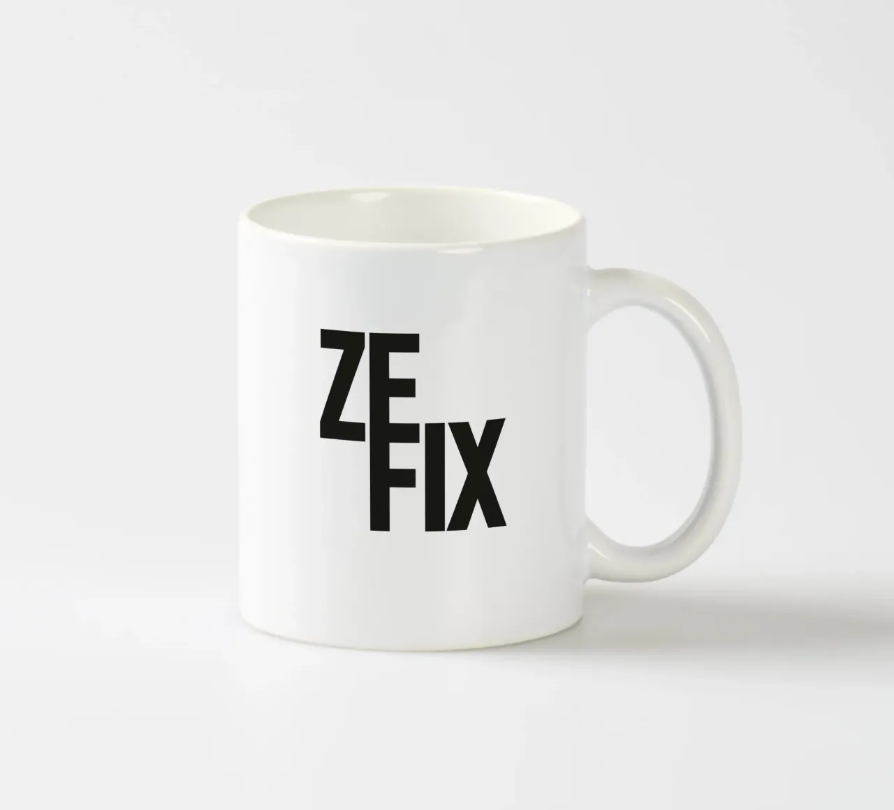 ZEFIX München ceramic mug by Flo Klein
