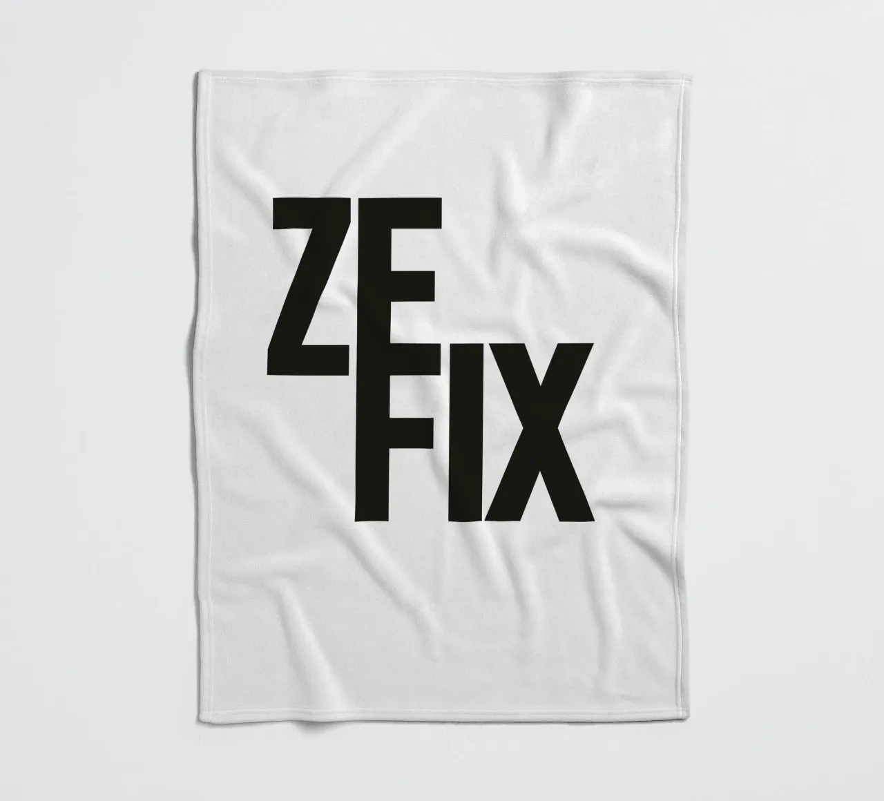 ZEFIX München Fleecedecke von Flo Klein
